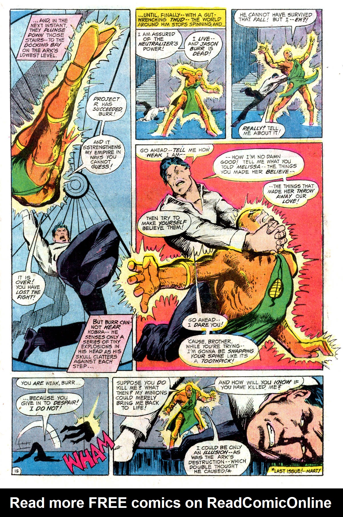 Read online Kobra comic -  Issue #7 - 16