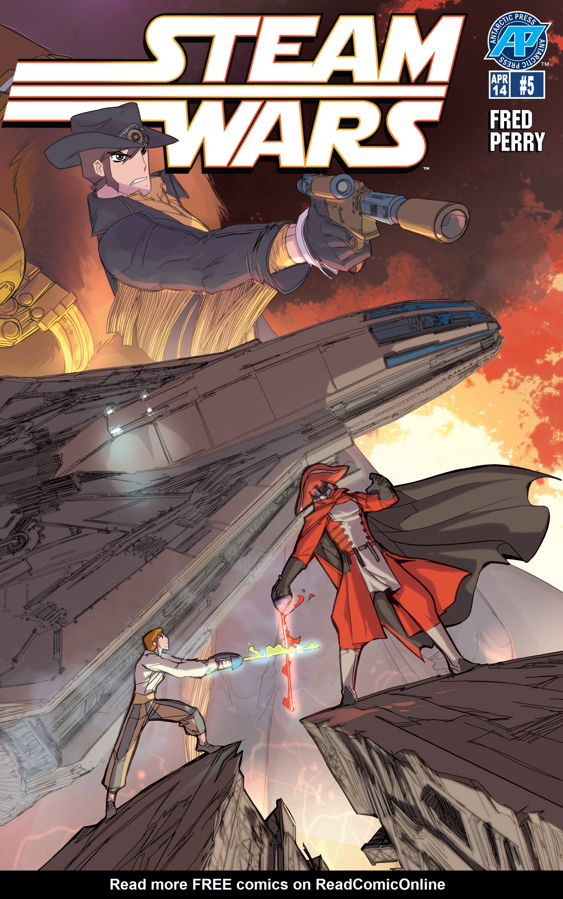 Read online Steam Wars comic -  Issue #5 - 1