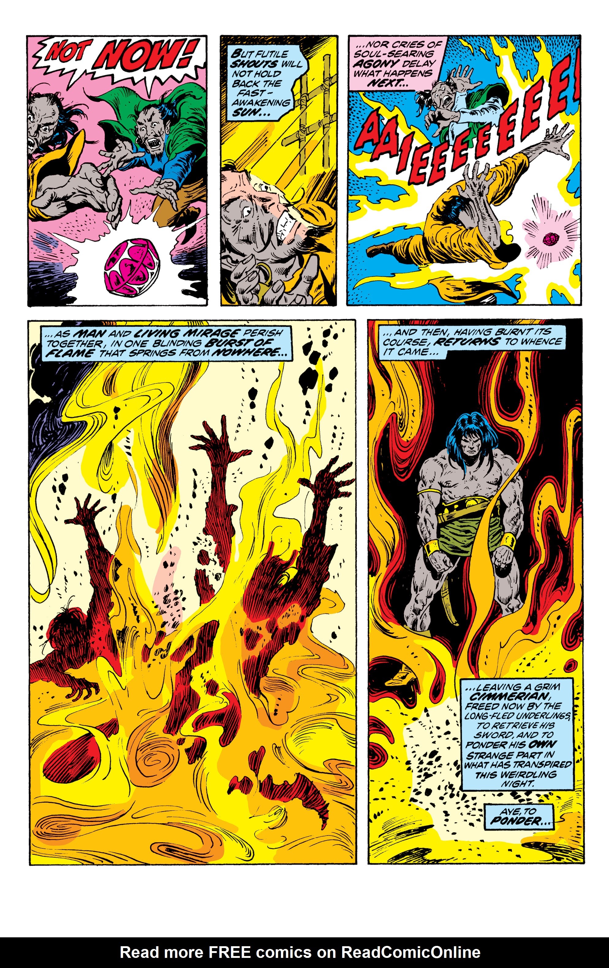 Read online Conan The Barbarian Epic Collection: The Original Marvel Years - The Curse Of The Golden Skull comic -  Issue # TPB (Part 1) - 65