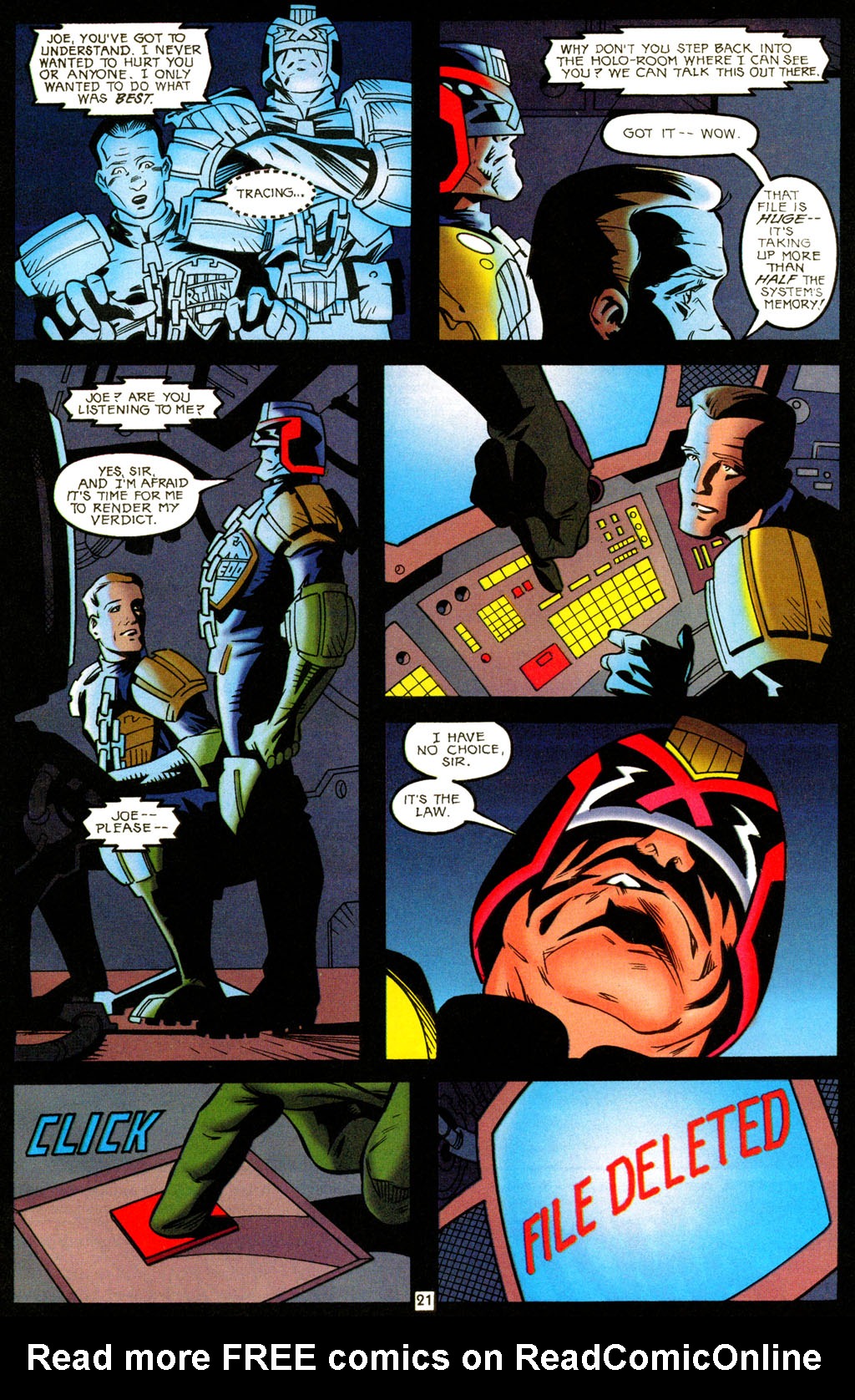 Read online Judge Dredd (1994) comic -  Issue #11 - 22