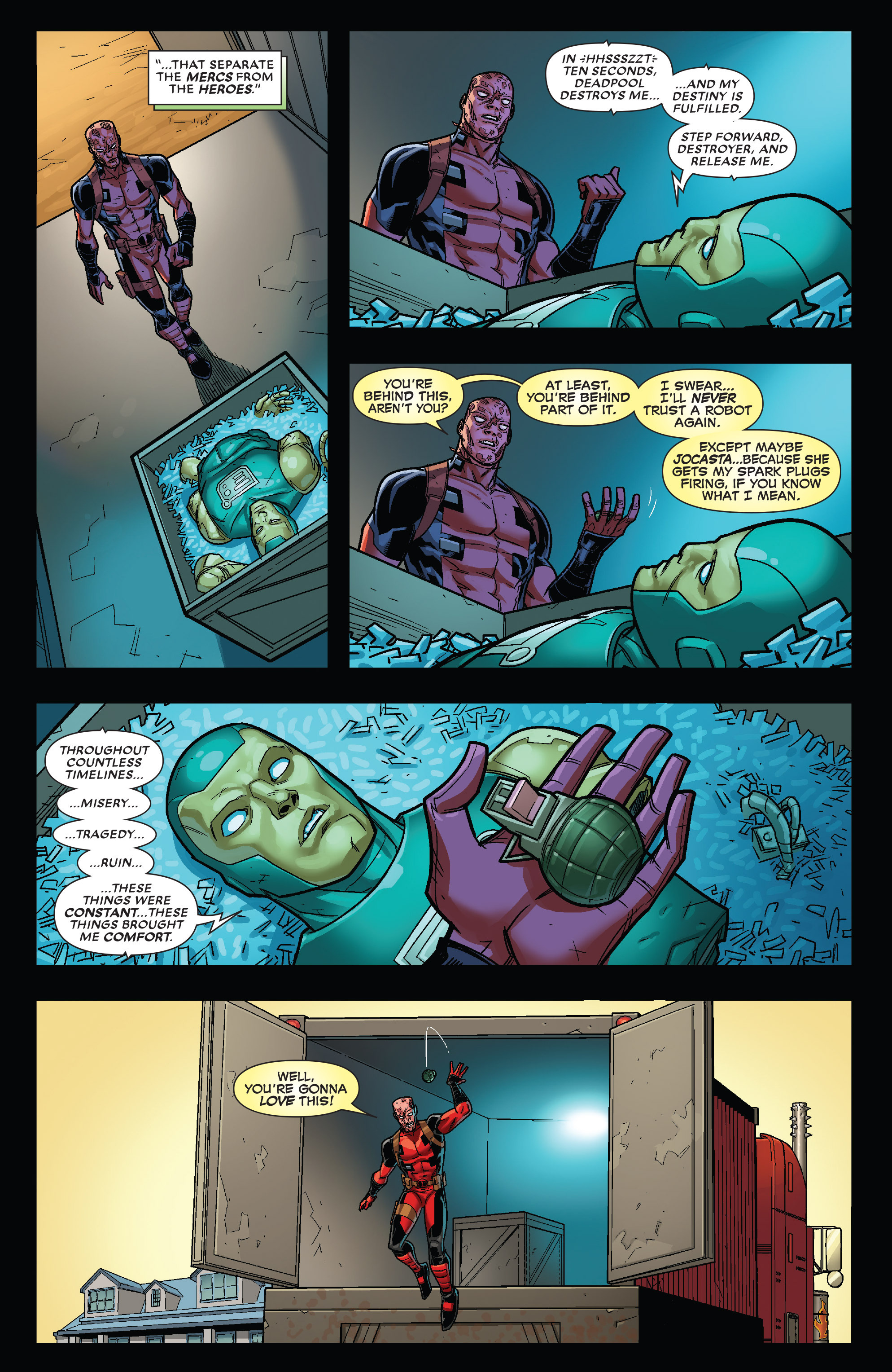 Read online Deadpool & the Mercs For Money comic -  Issue #5 - 17