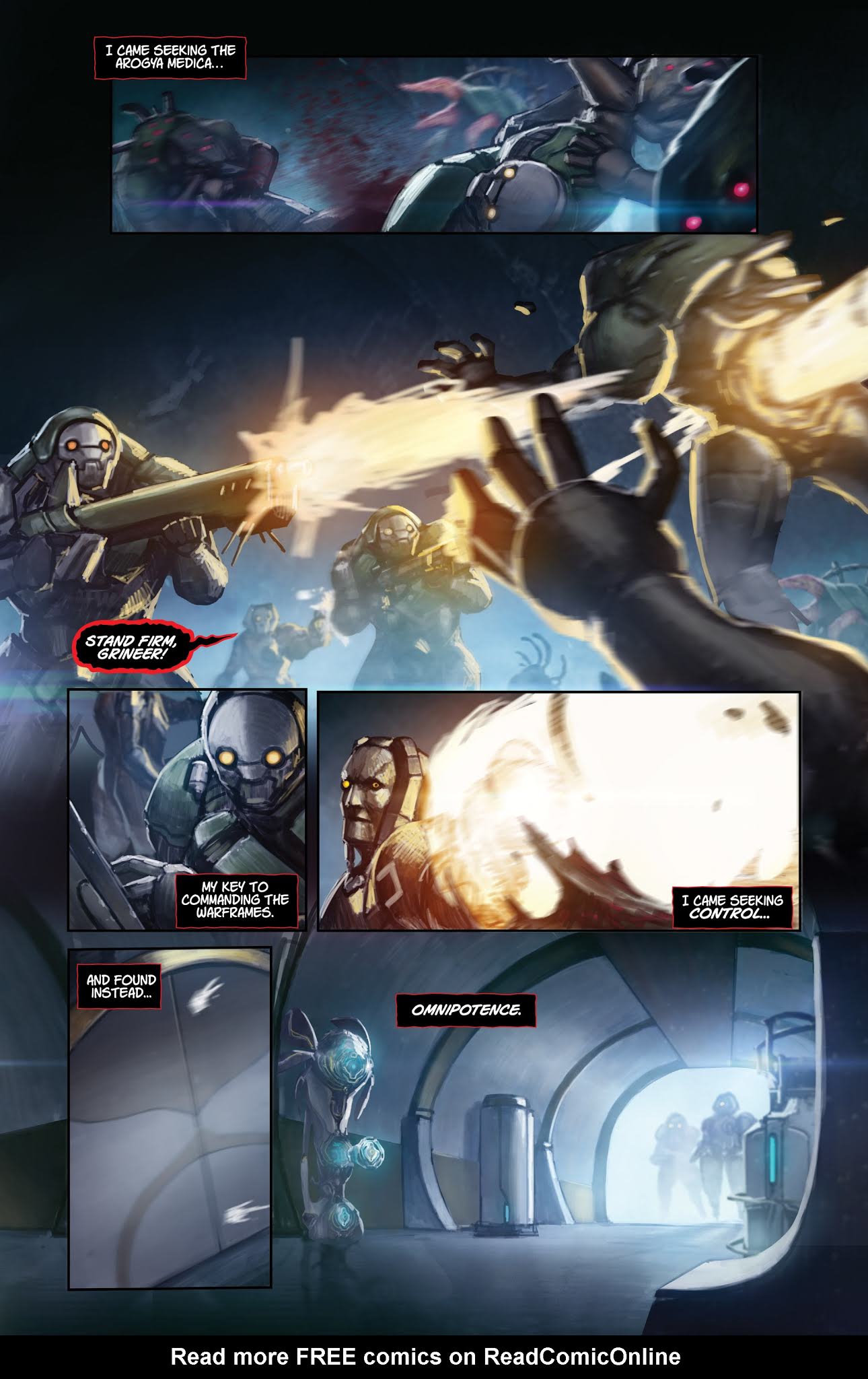 Read online Warframe comic -  Issue #5 - 5