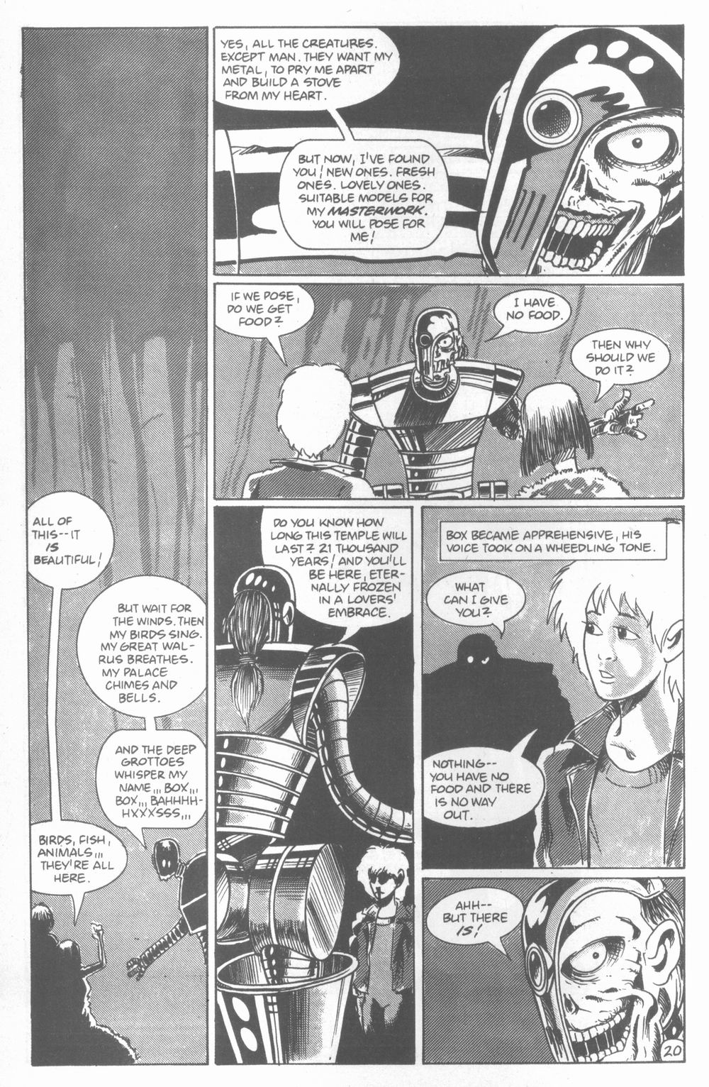 Read online Logan's Run (1990) comic -  Issue #3 - 22