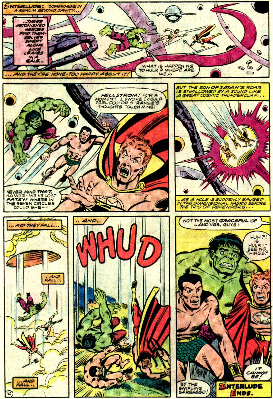 Read online The Defenders (1972) comic -  Issue #109 - 15