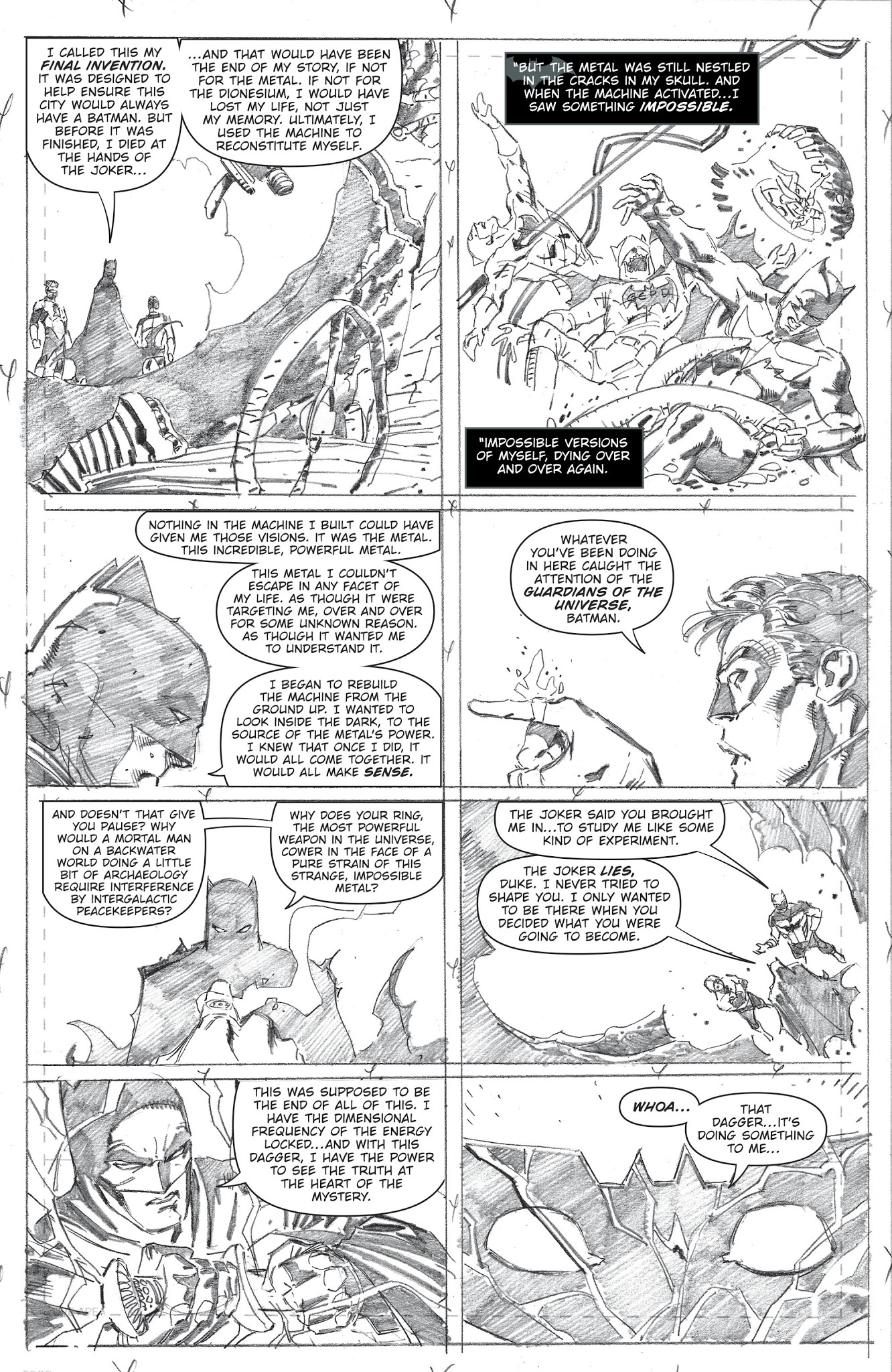 Read online Dark Days: The Forge/Casting Director's Cut comic -  Issue # Full - 59