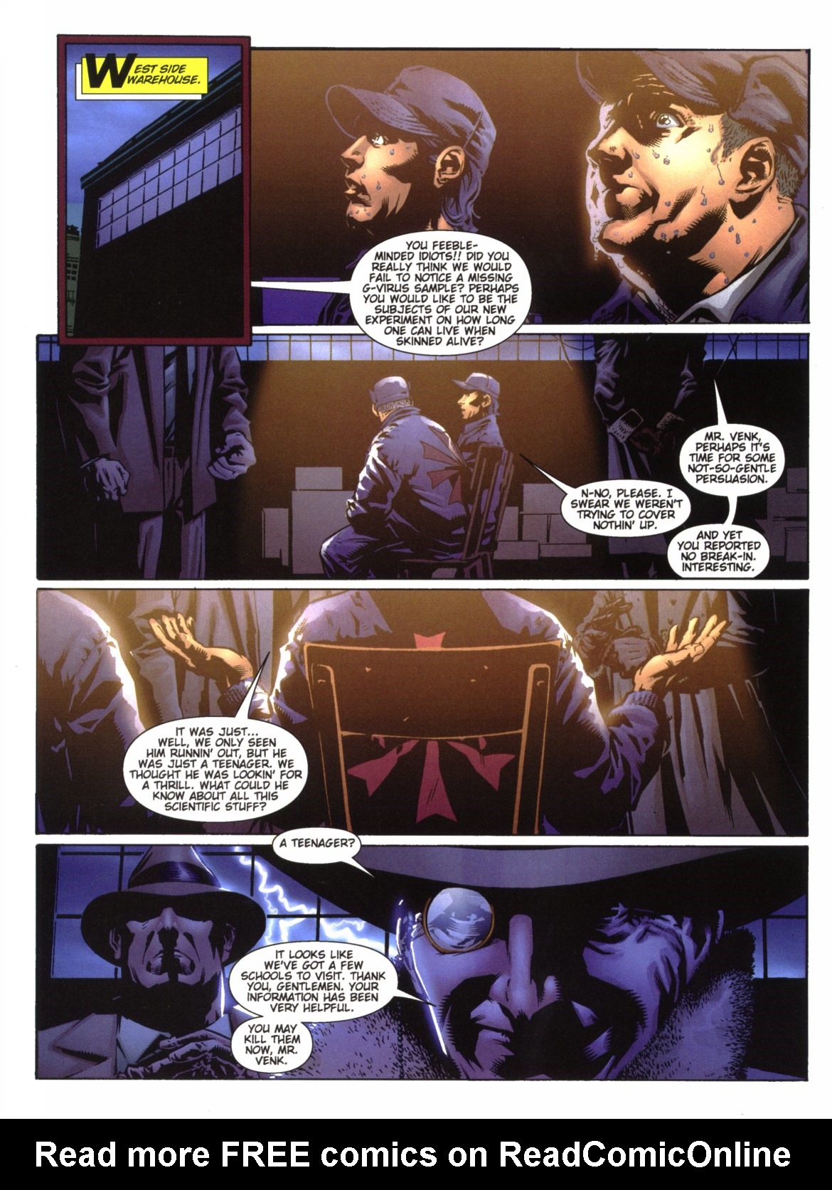 Read online Resident Evil (1998) comic -  Issue #5 - 13