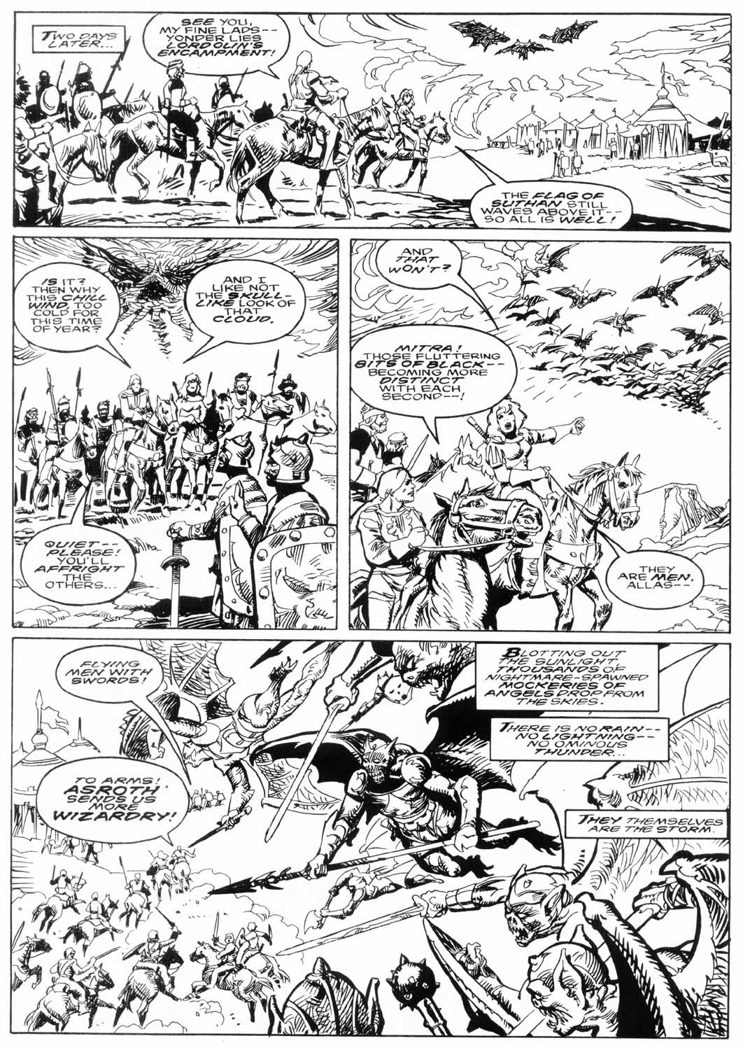 Read online The Savage Sword Of Conan comic -  Issue #230 - 38