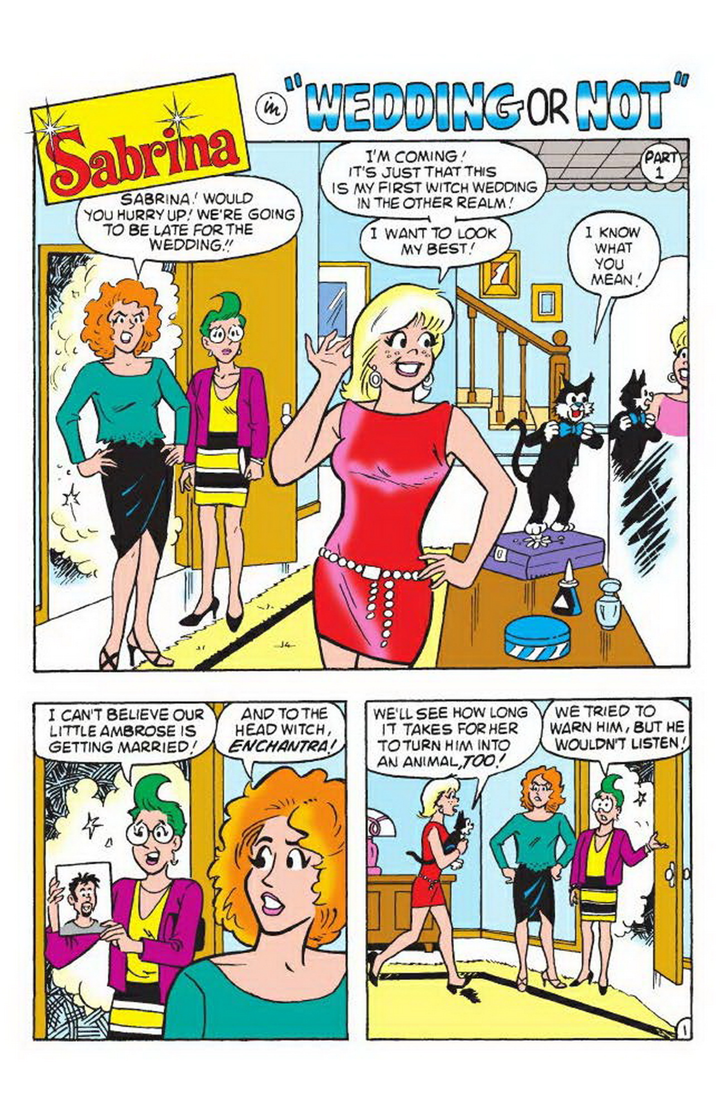 Read online Sabrina the Teenage Witch: 50 Magical Stories comic -  Issue # TPB (Part 3) - 54