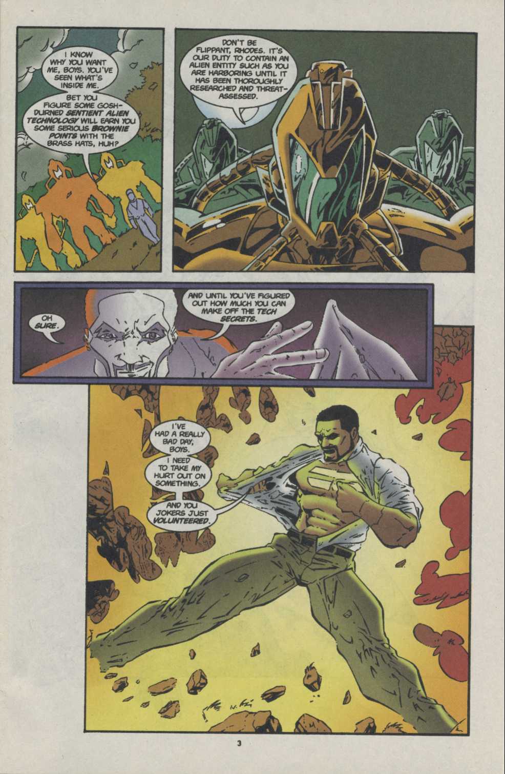 Read online War Machine (1994) comic -  Issue #25 - 4