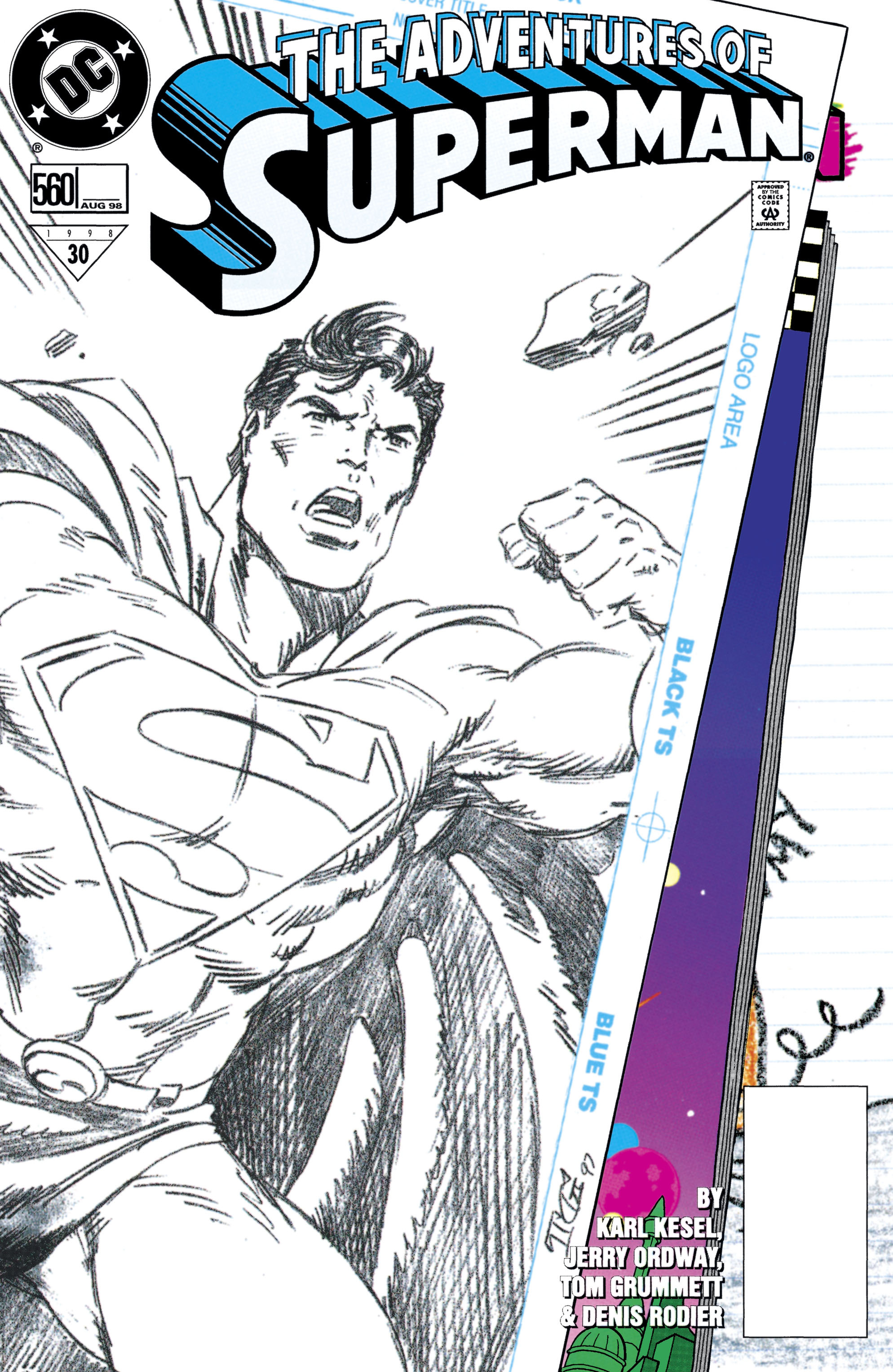 Read online Adventures of Superman (1987) comic -  Issue #560 - 1