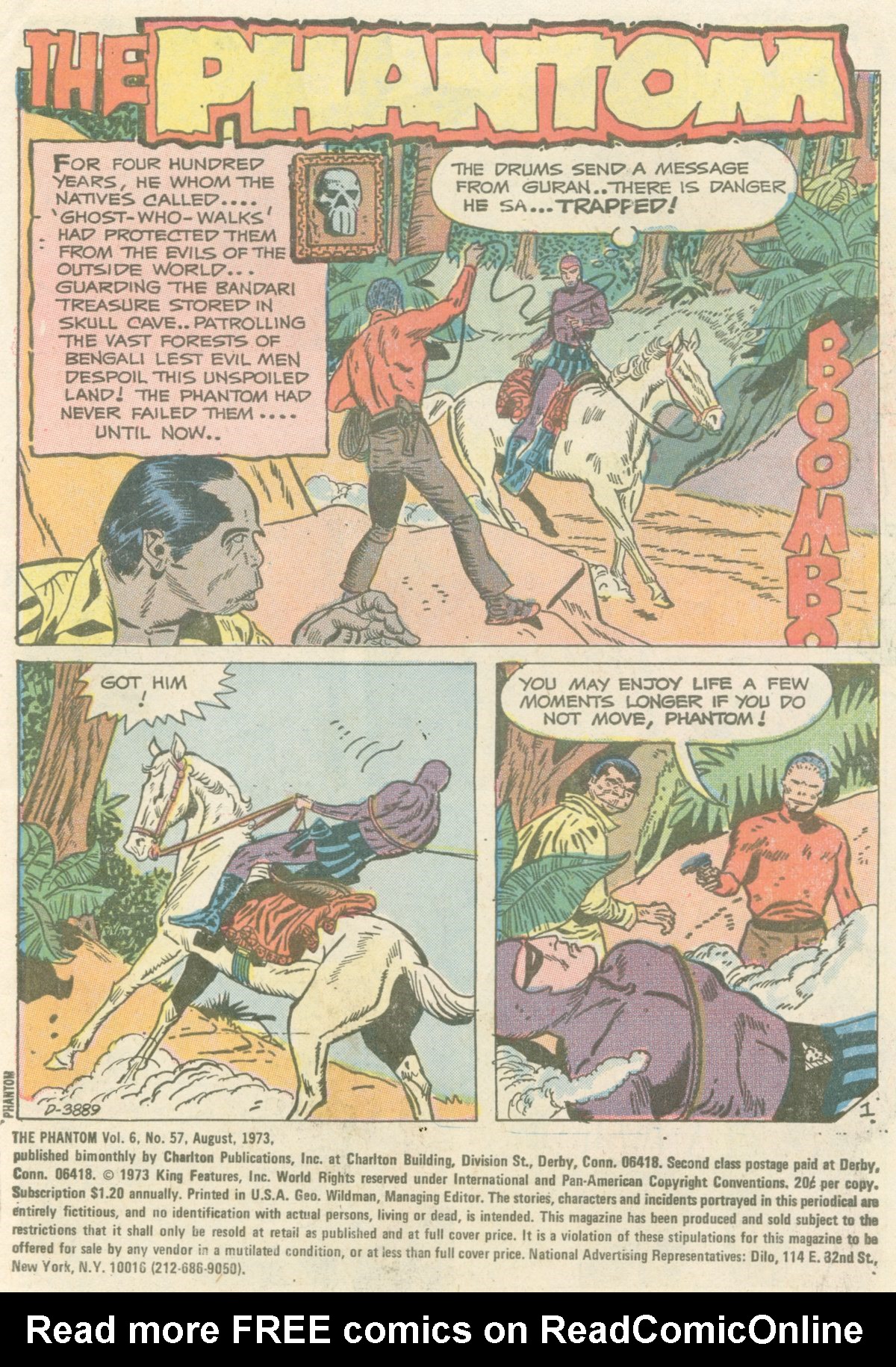 Read online The Phantom (1969) comic -  Issue #57 - 2