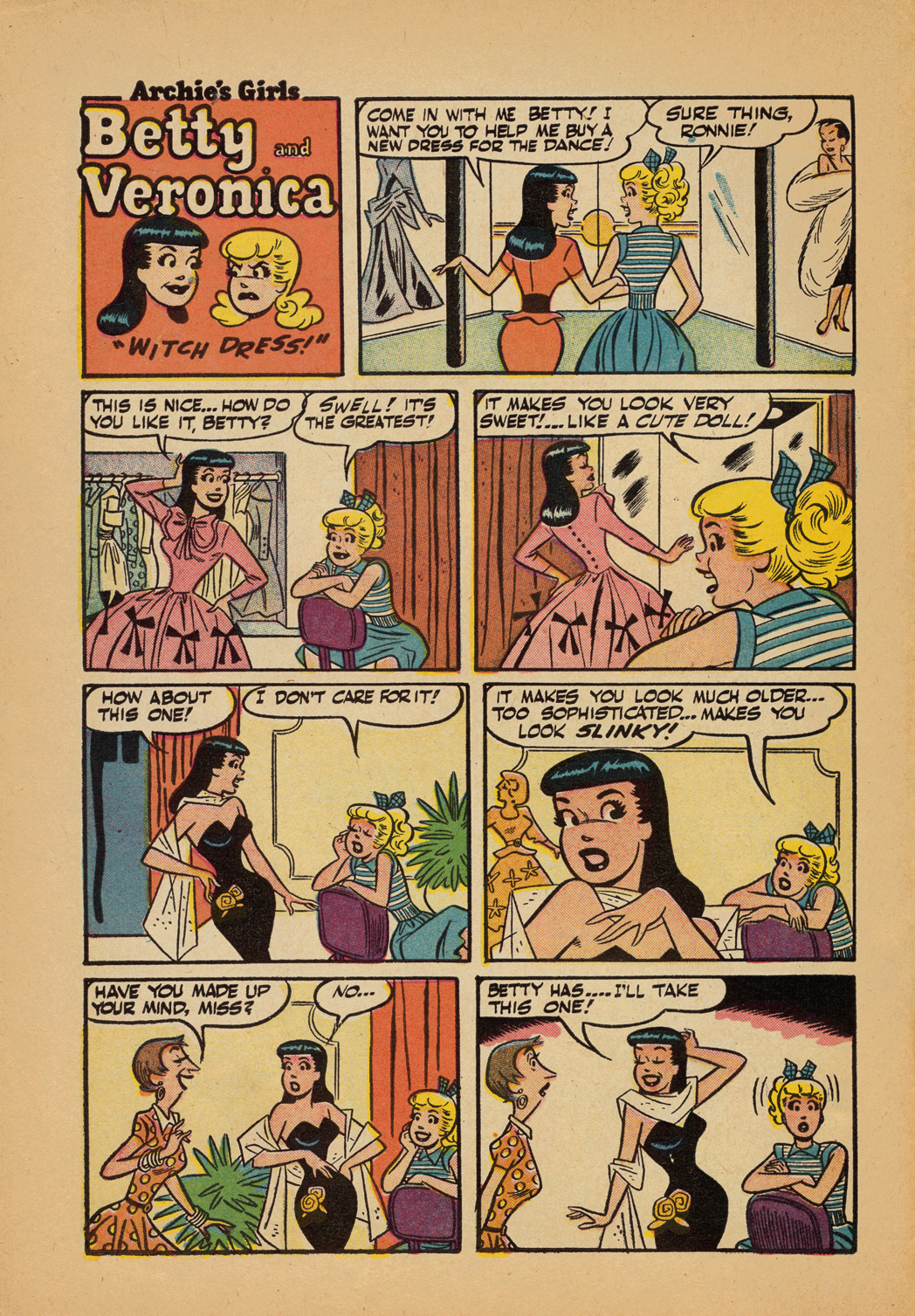 Read online Archie's Girls Betty and Veronica comic -  Issue #20 - 5