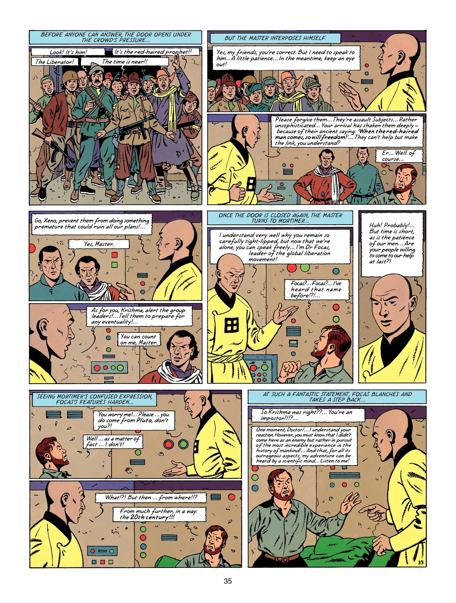 Read online Blake & Mortimer comic -  Issue #19 - 35