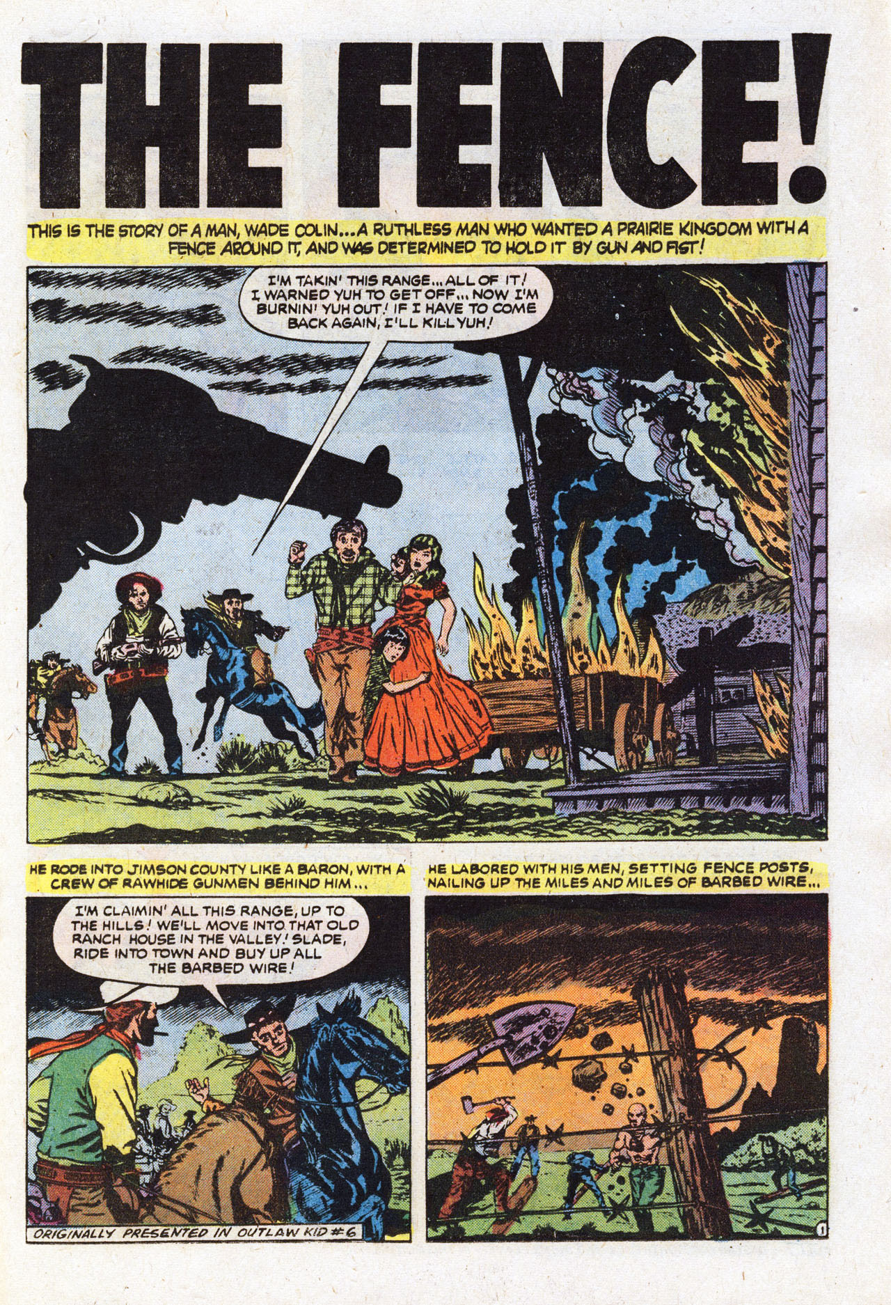 Read online The Outlaw Kid (1970) comic -  Issue #22 - 19