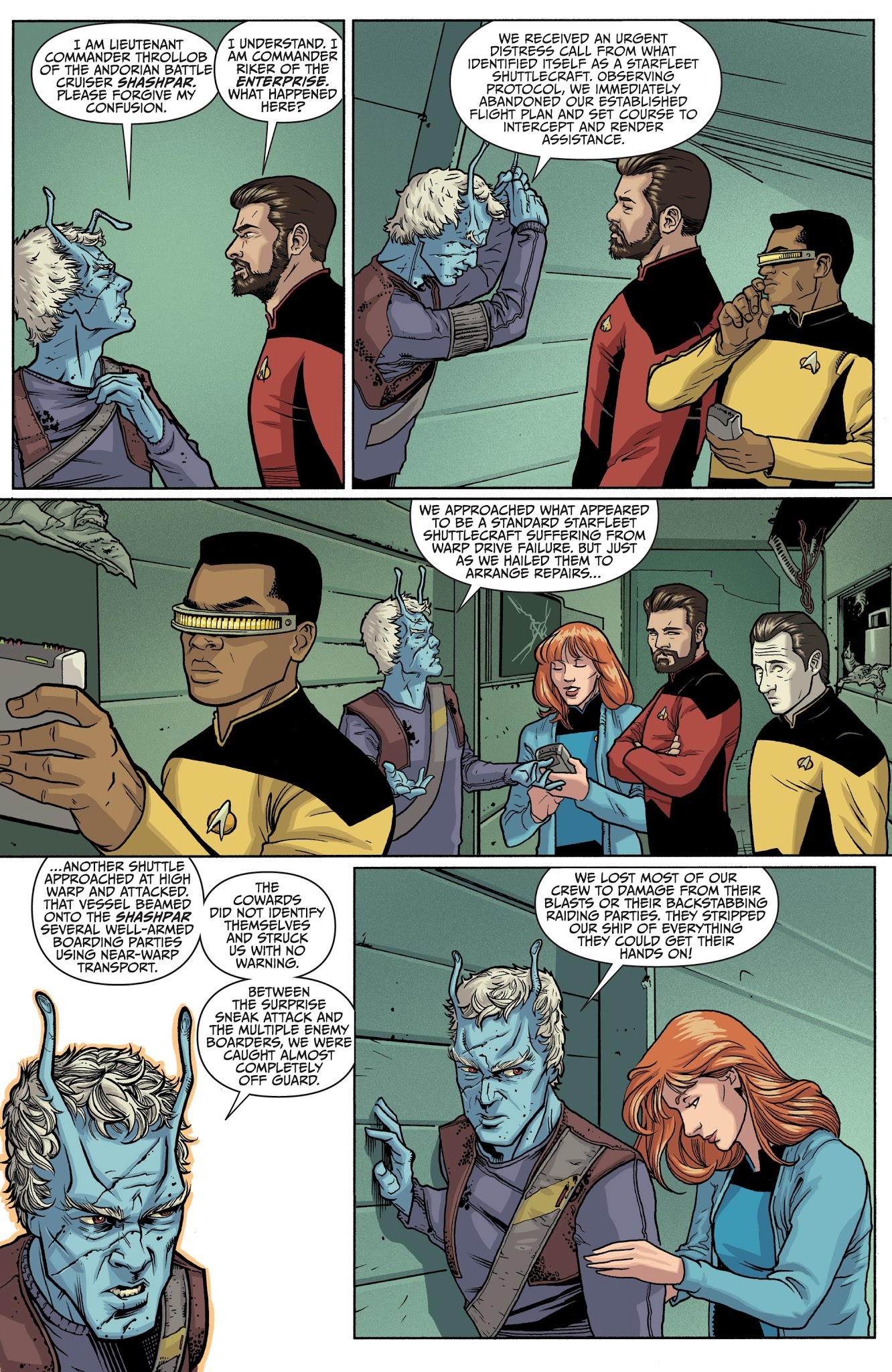 Read online Star Trek: The Next Generation: Through the Mirror comic -  Issue #2 - 12