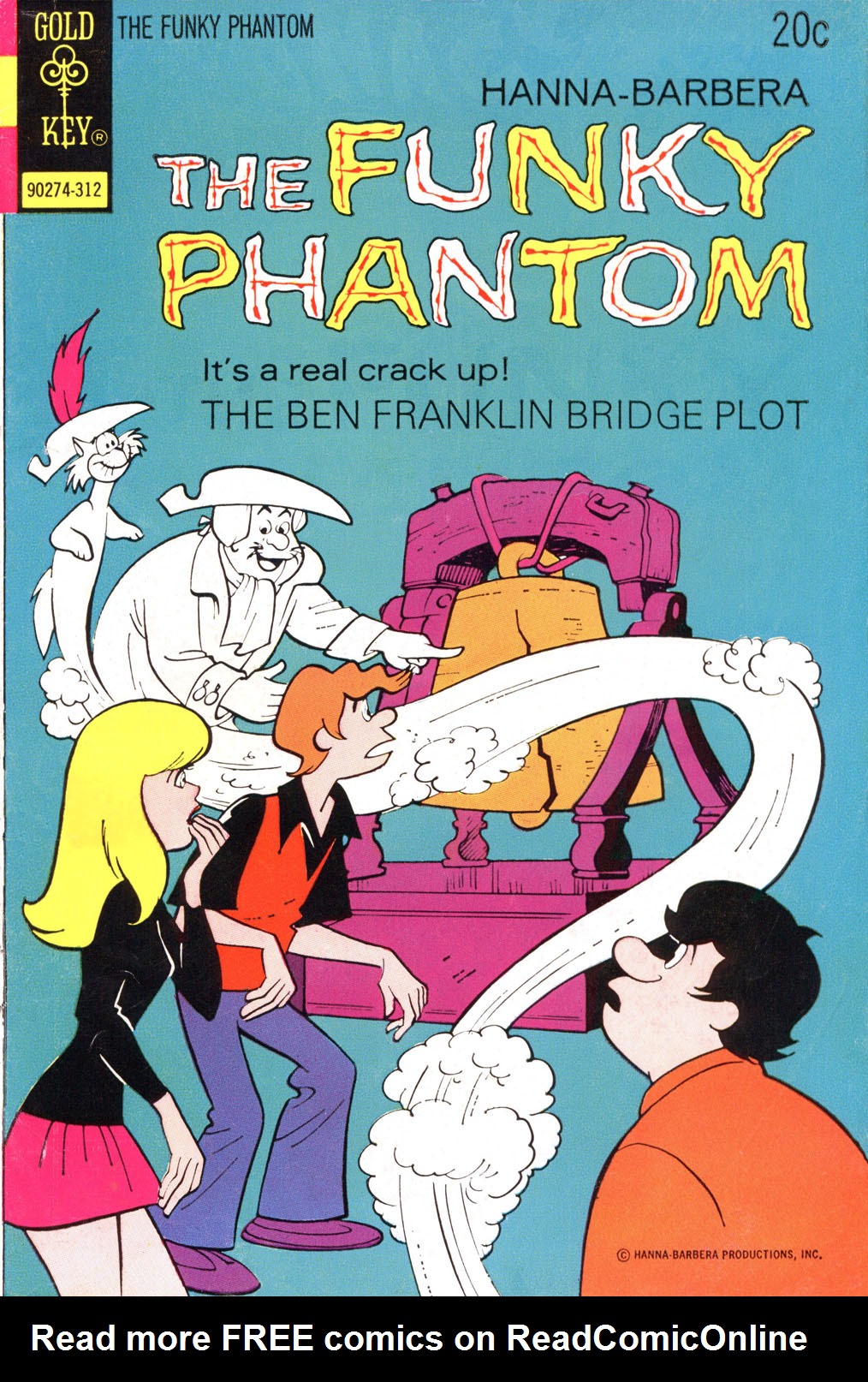 Read online The Funky Phantom comic -  Issue #8 - 1