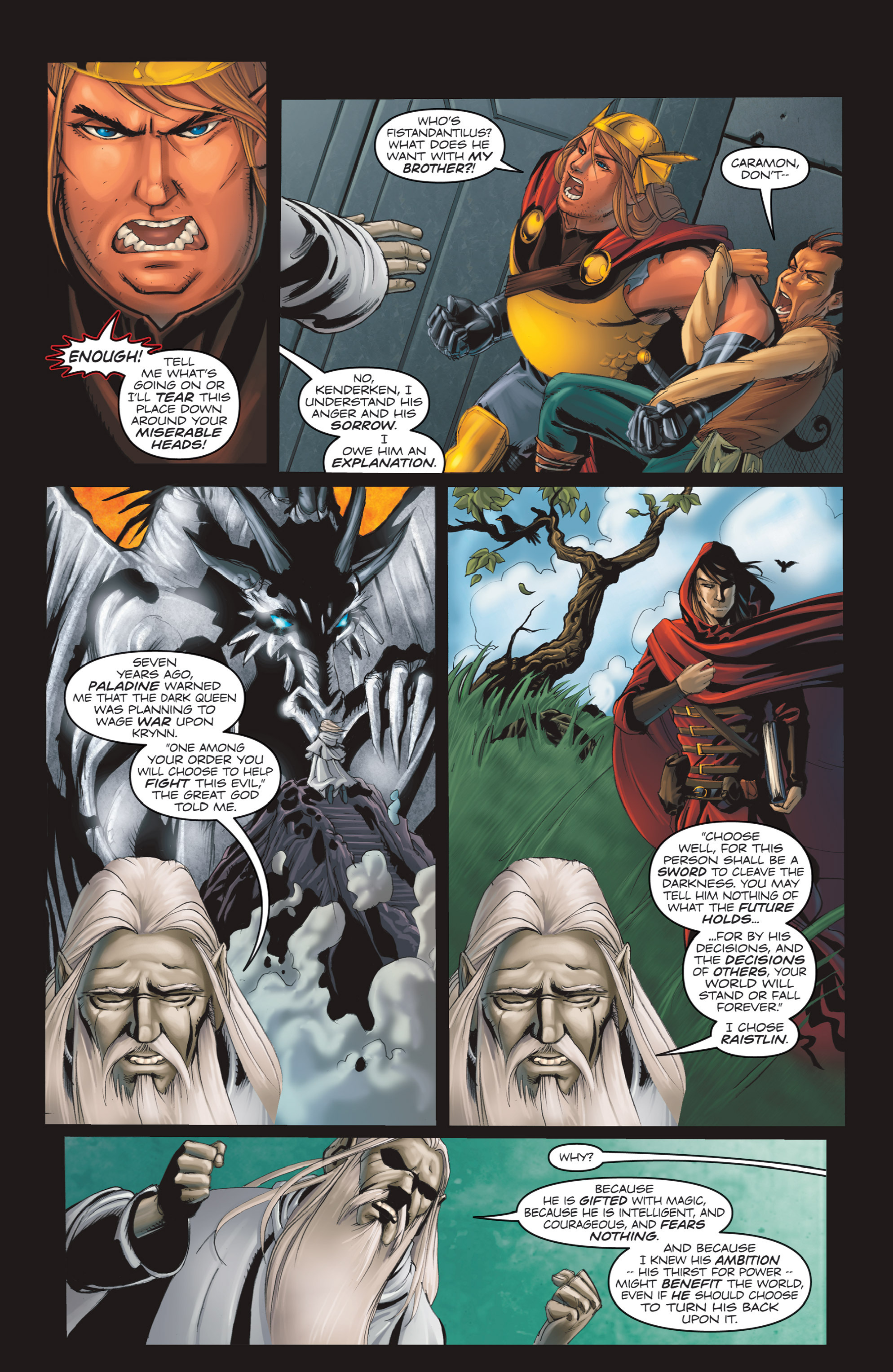 Read online Dragonlance Legends: Time of the Twins comic -  Issue # TPB - 57