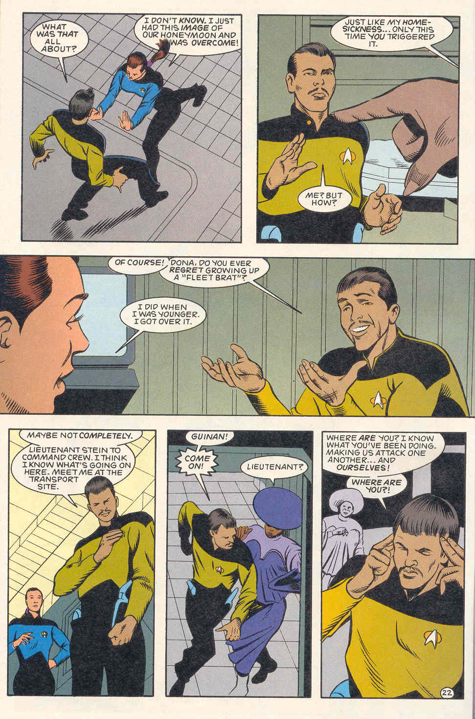 Read online Star Trek: The Next Generation (1989) comic -  Issue # _Special 1 - 23