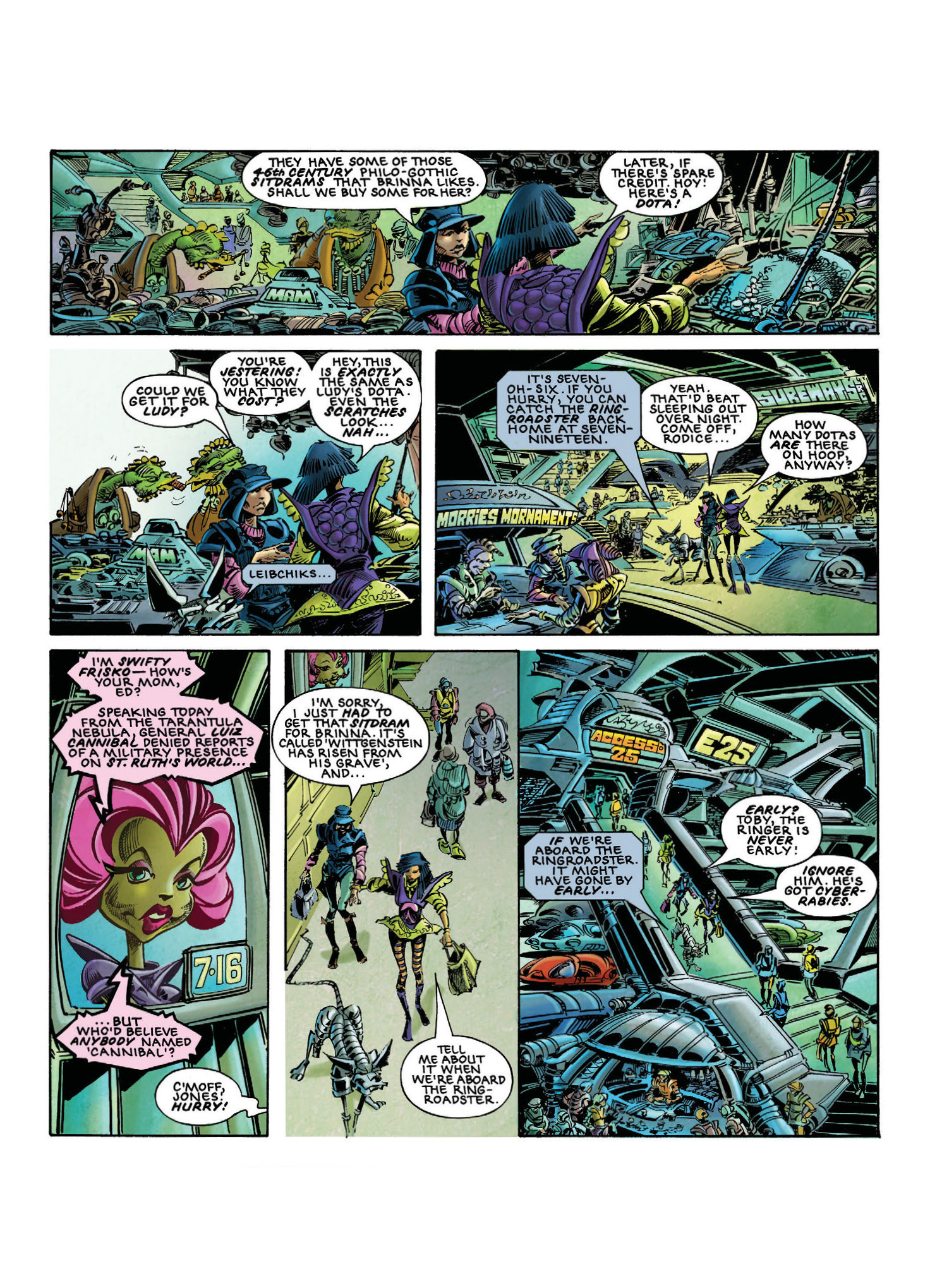 Read online The Ballad of Halo Jones (2018) comic -  Issue # TPB 1 - 32