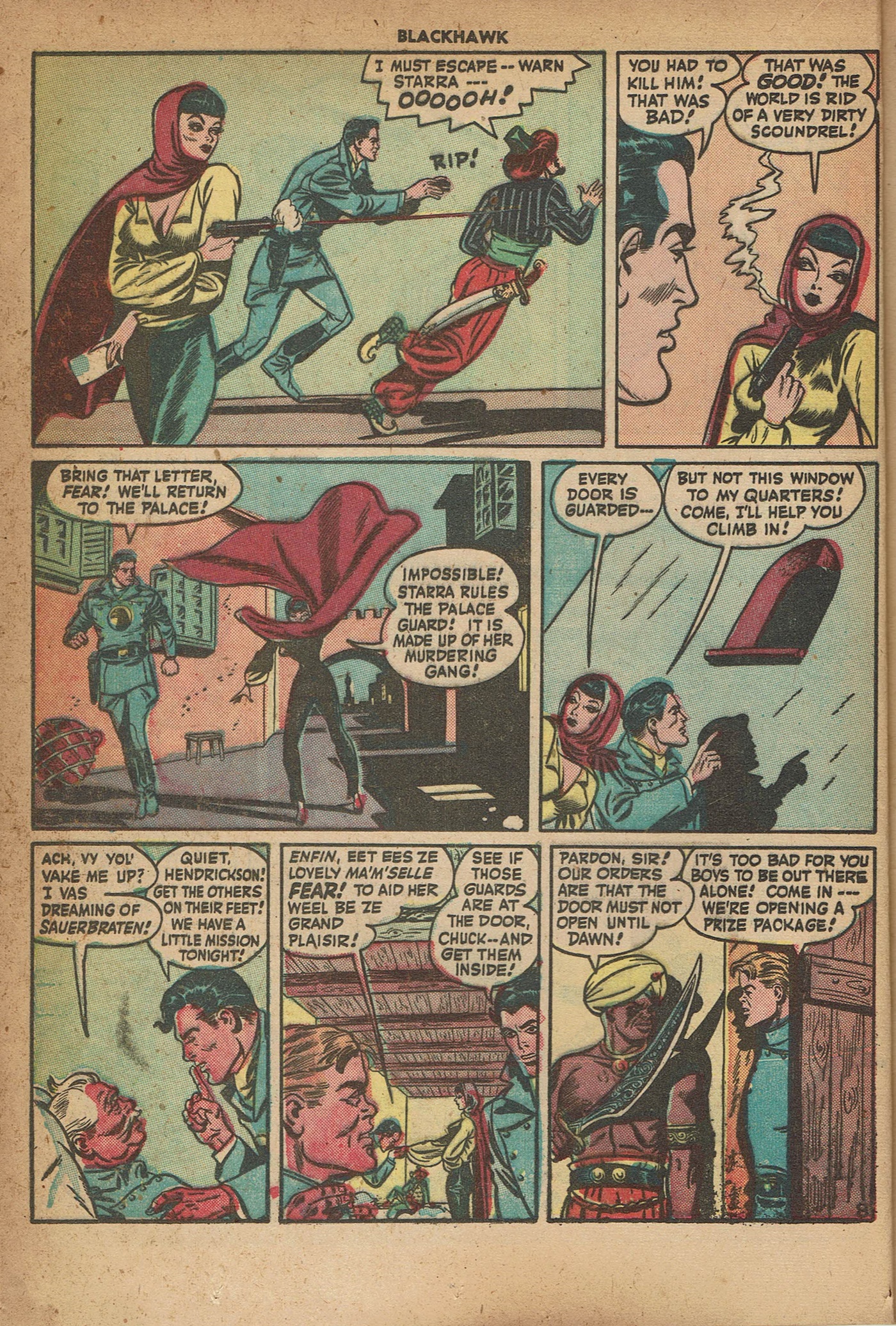Read online Blackhawk (1957) comic -  Issue #13 - 22