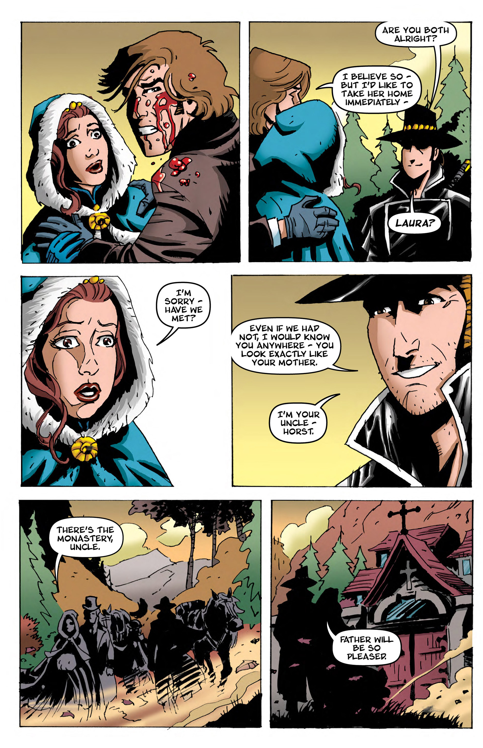 Read online Flesh and Blood comic -  Issue # TPB 1 - 57