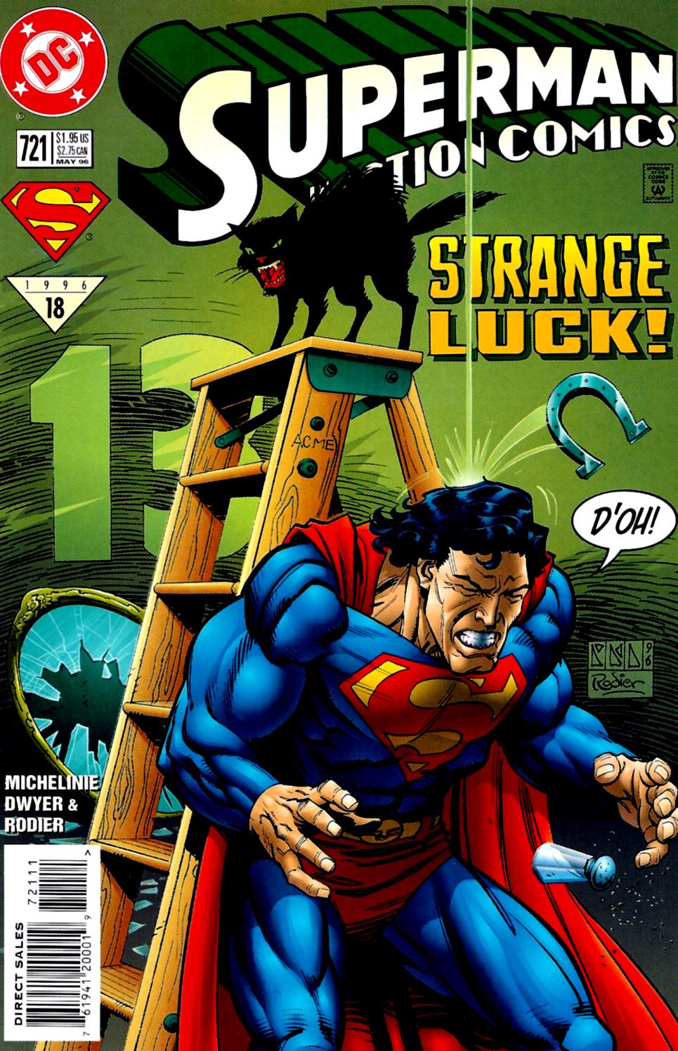 Read online Action Comics (1938) comic -  Issue #721 - 1