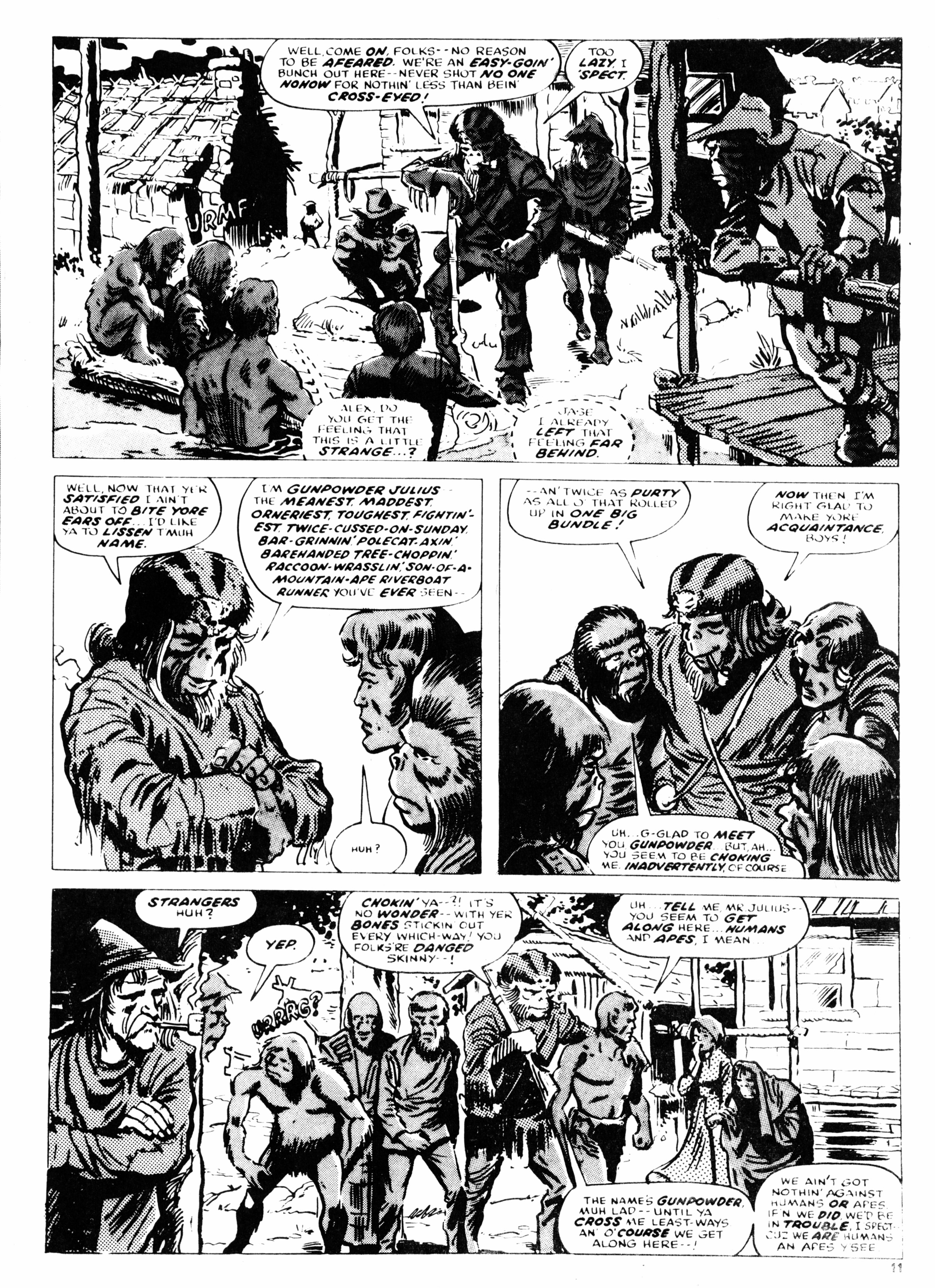 Read online Planet of the Apes (1974) comic -  Issue #19 - 11
