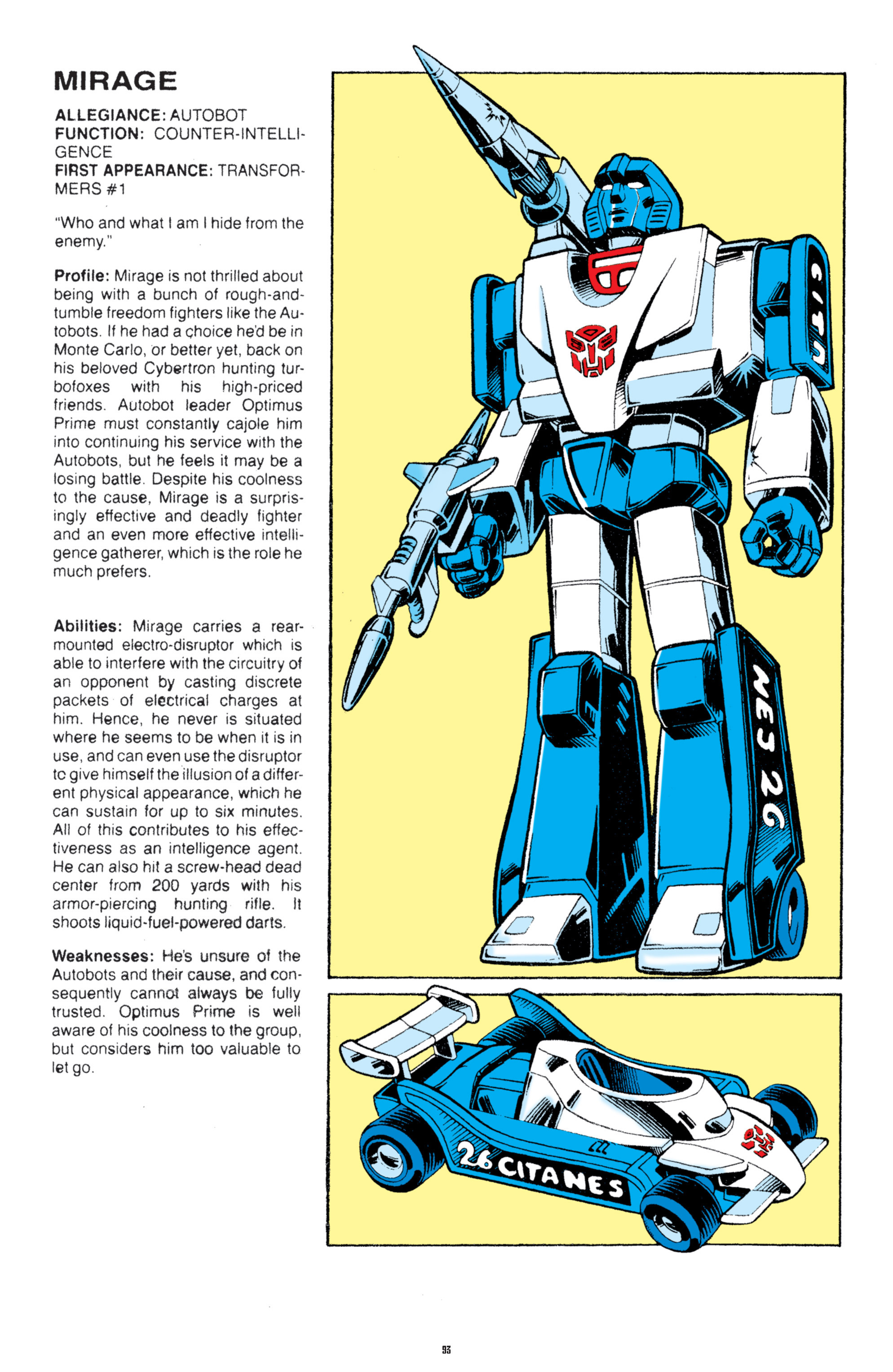 Read online The Transformers Classics comic -  Issue # TPB 8 - 92