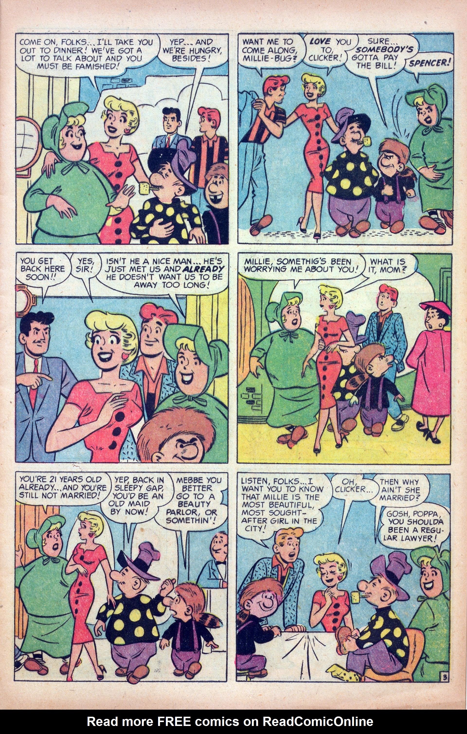 Read online Millie the Model comic -  Issue #79 - 5