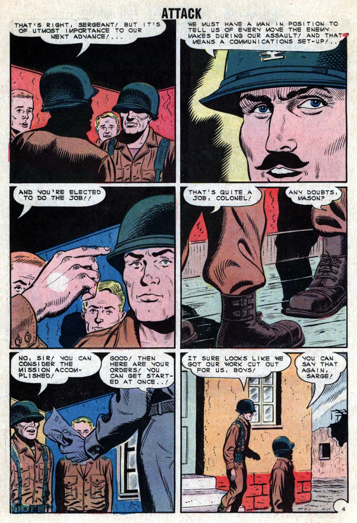 Read online Attack (1962) comic -  Issue #3 - 10