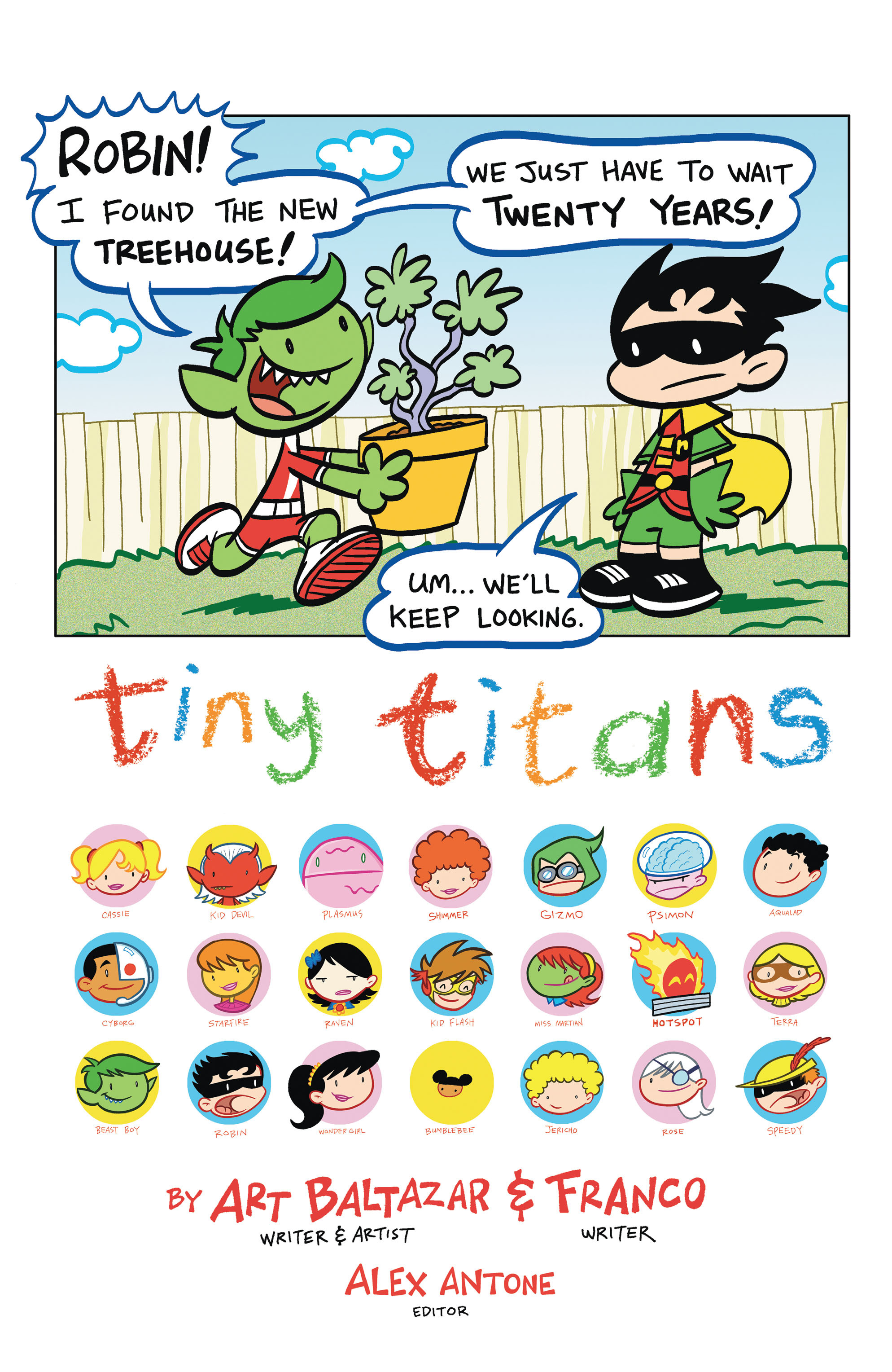 Read online Tiny Titans: Return To the Treehouse comic -  Issue #3 - 2