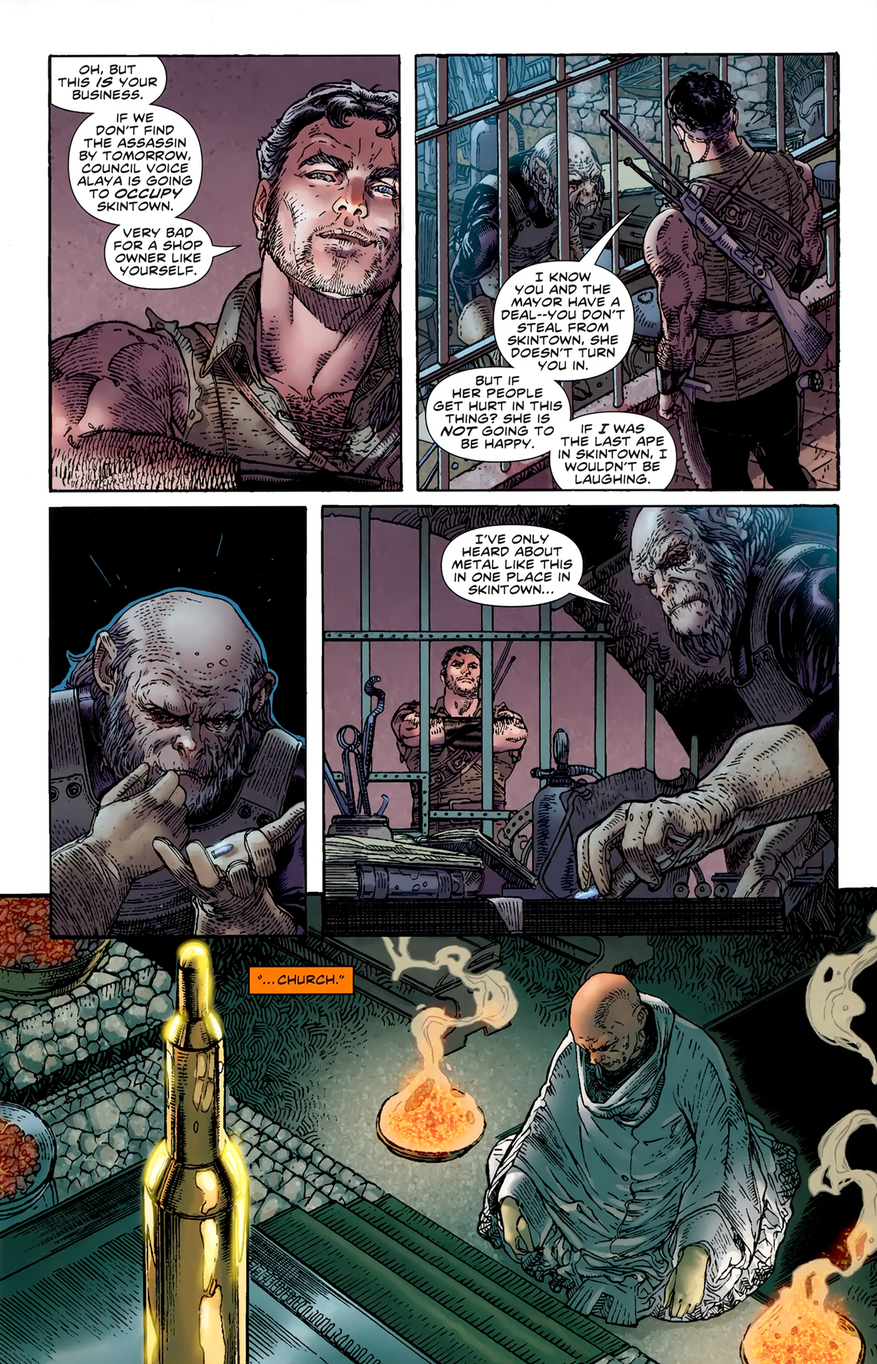 Read online Planet of the Apes (2011) comic -  Issue #2 - 12