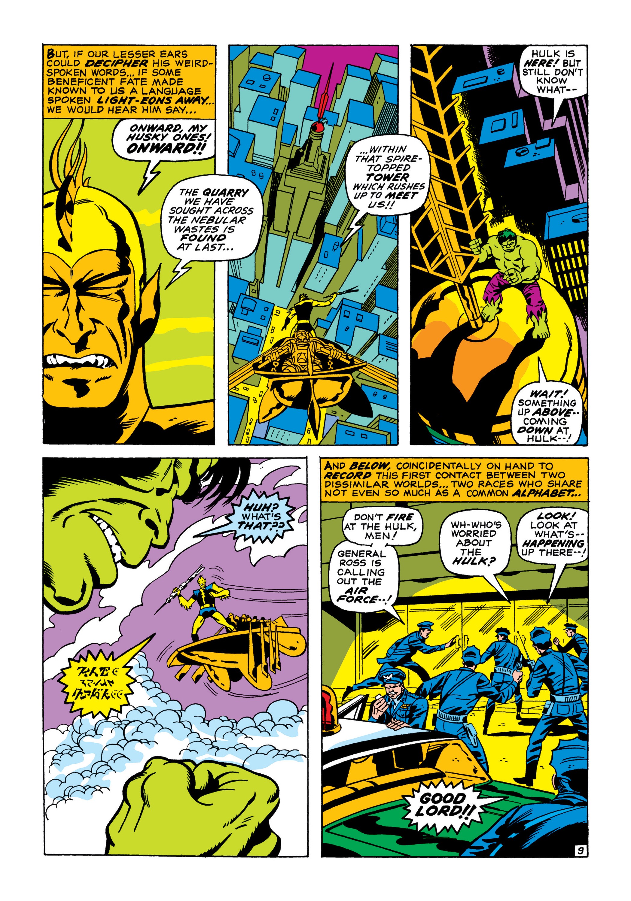 Read online Marvel Masterworks: The Incredible Hulk comic -  Issue # TPB 7 (Part 1) - 36