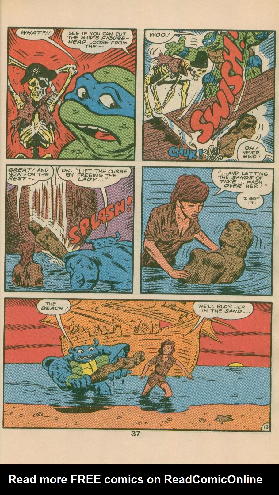 Read online Teenage Mutant Ninja Turtles Adventures (1989) comic -  Issue # _Spring 1991 - 39