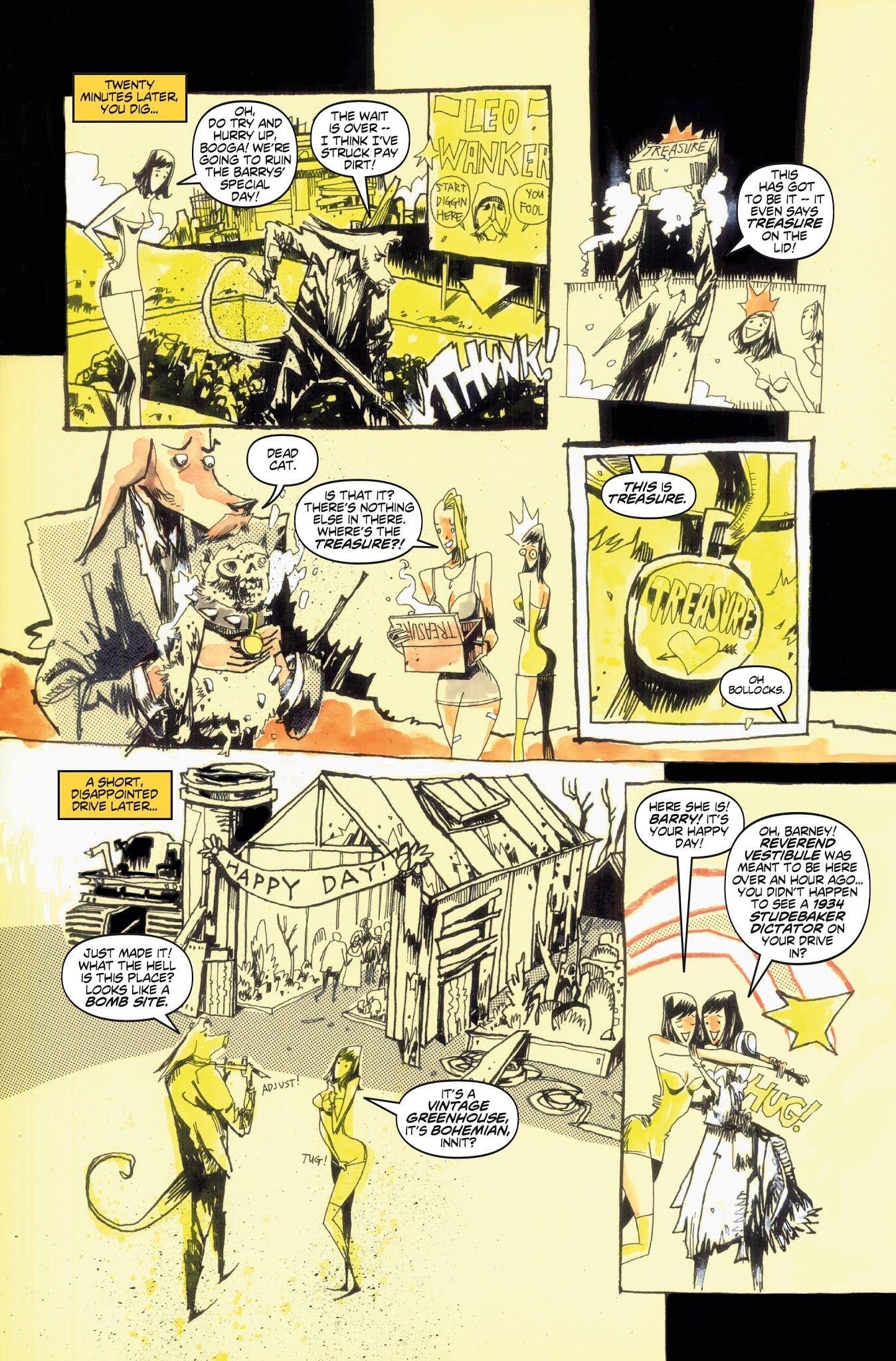 Read online Tank Girl: All Stars comic -  Issue #3 - 13