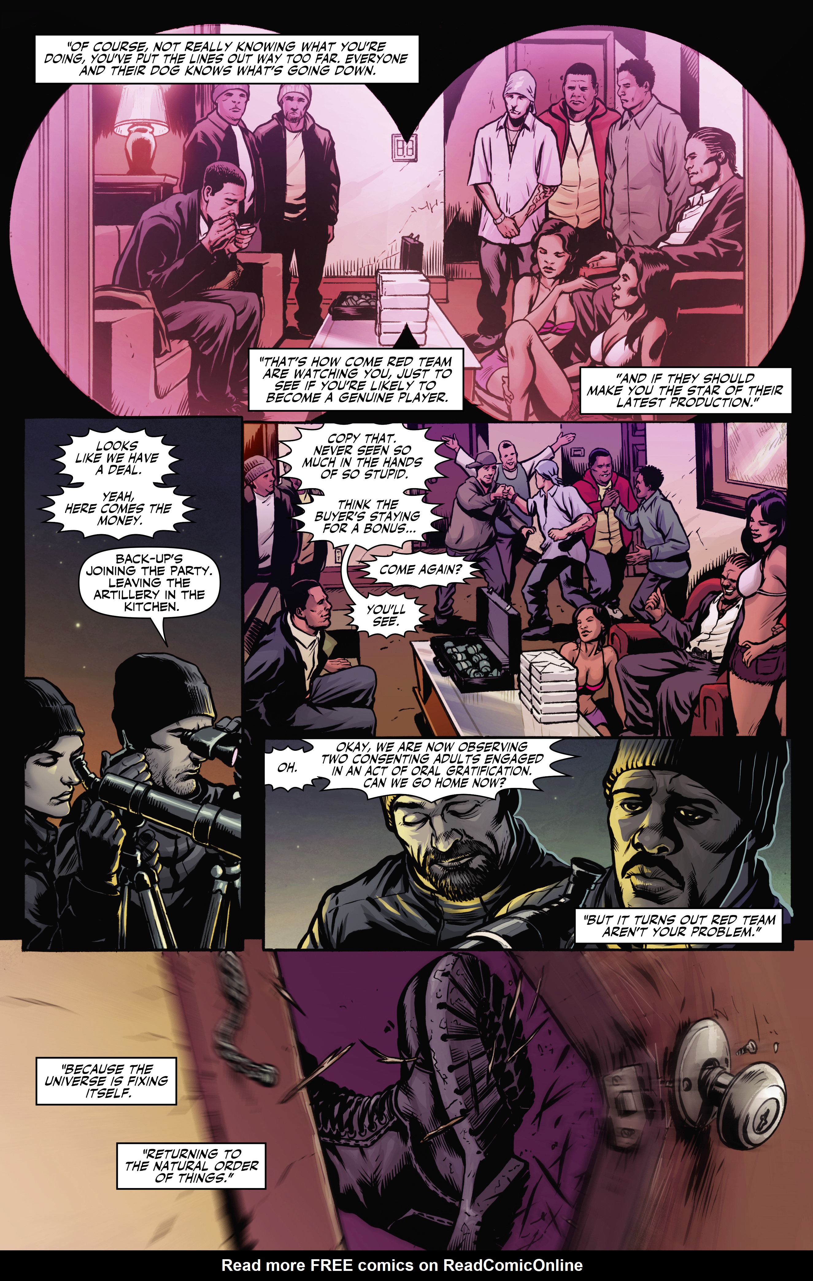 Read online Red Team comic -  Issue # _TPB - 114