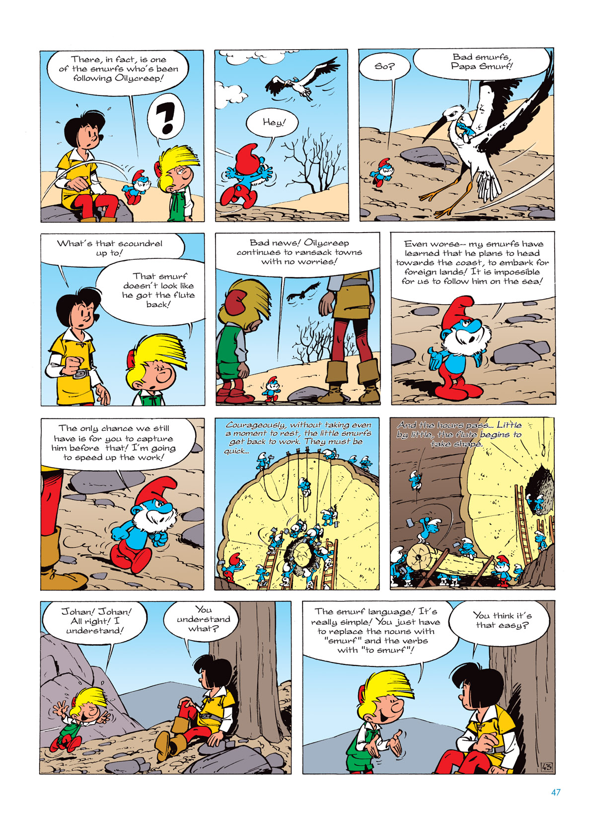 Read online The Smurfs comic -  Issue #2 - 47