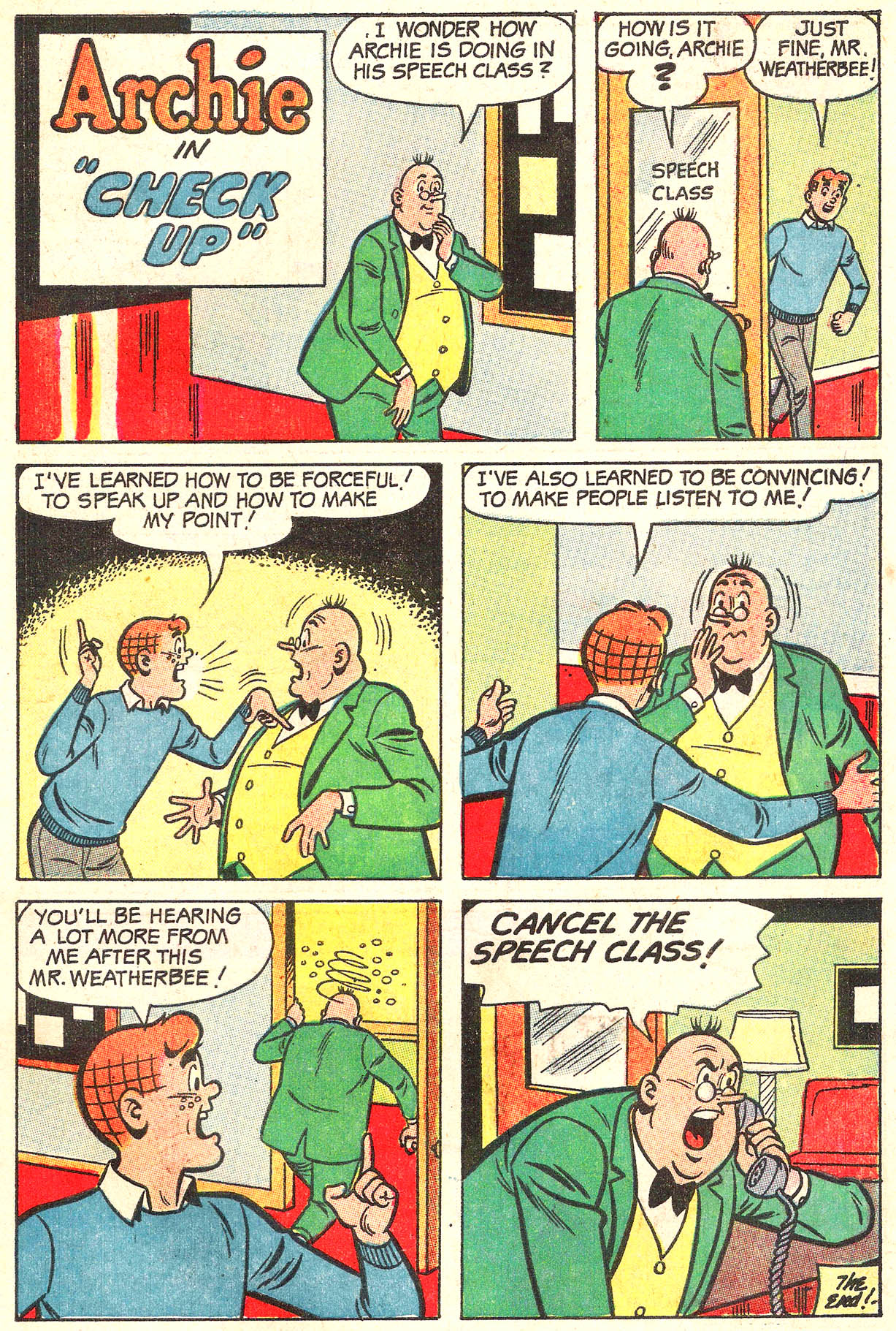 Read online Archie's TV Laugh-Out comic -  Issue #8 - 31