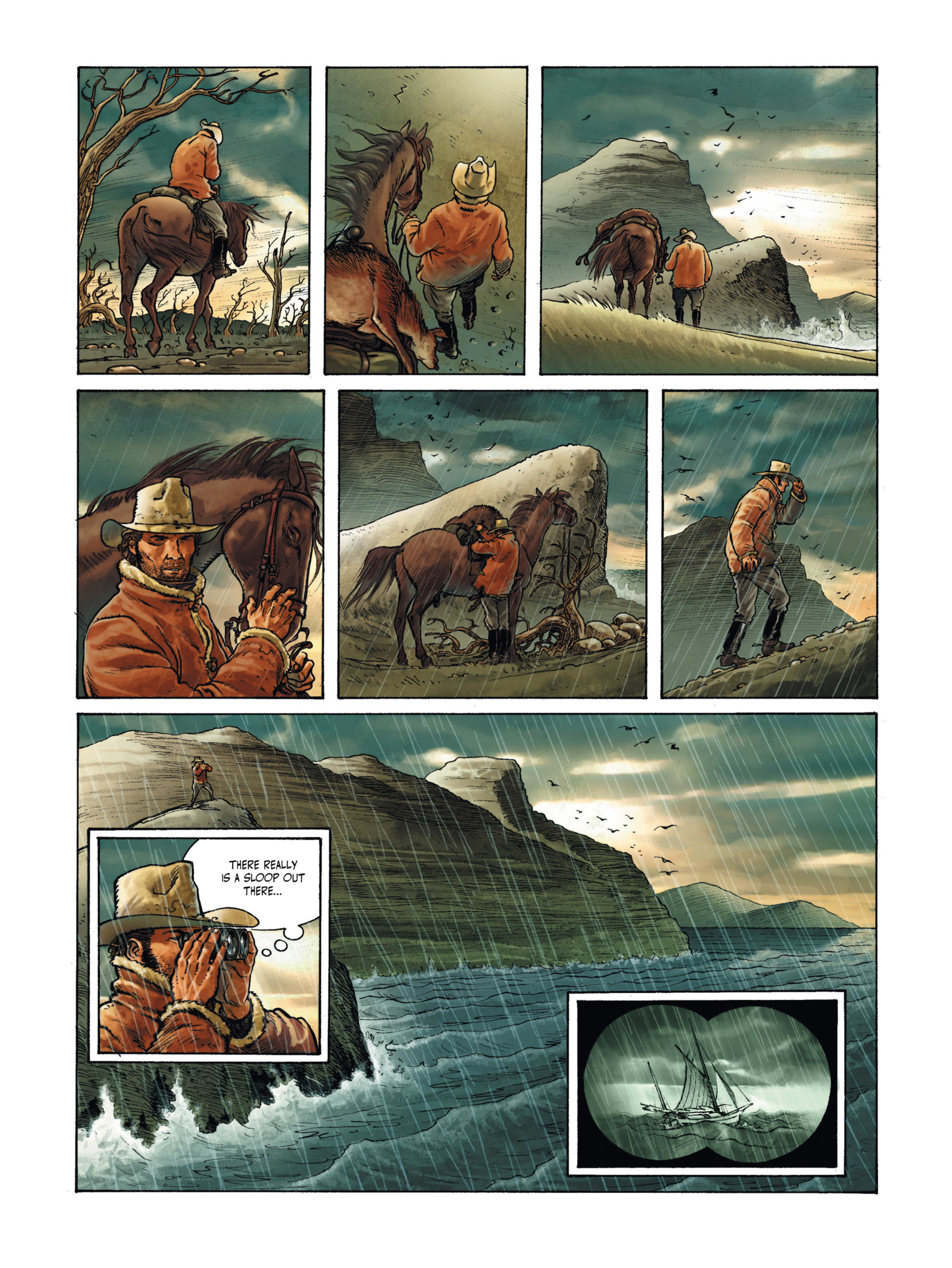 Read online Cape Horn comic -  Issue #1 - 9