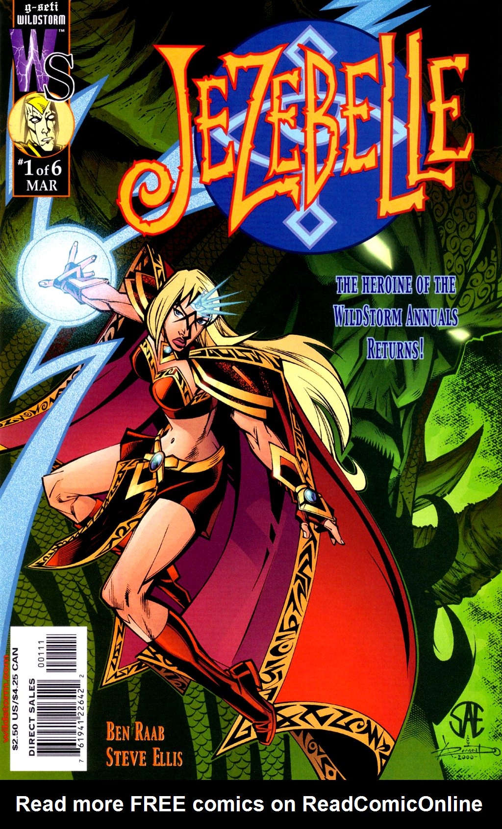Read online Jezebelle comic -  Issue #1 - 1