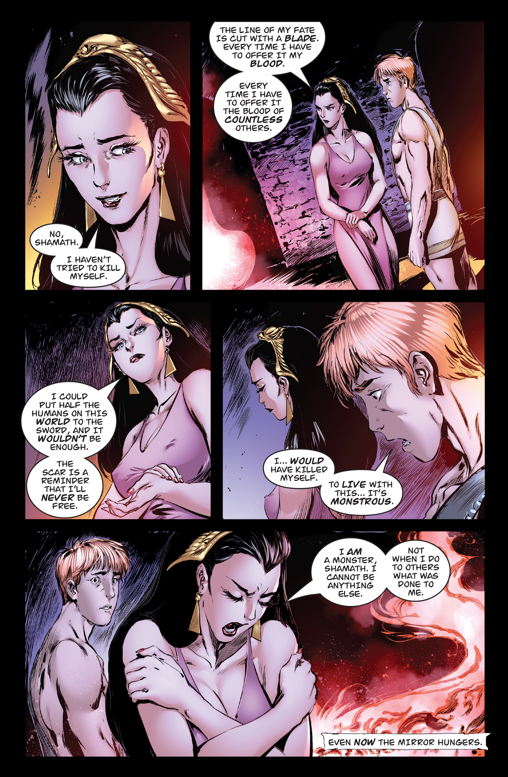 Read online Queen of Vampires comic -  Issue #4 - 17