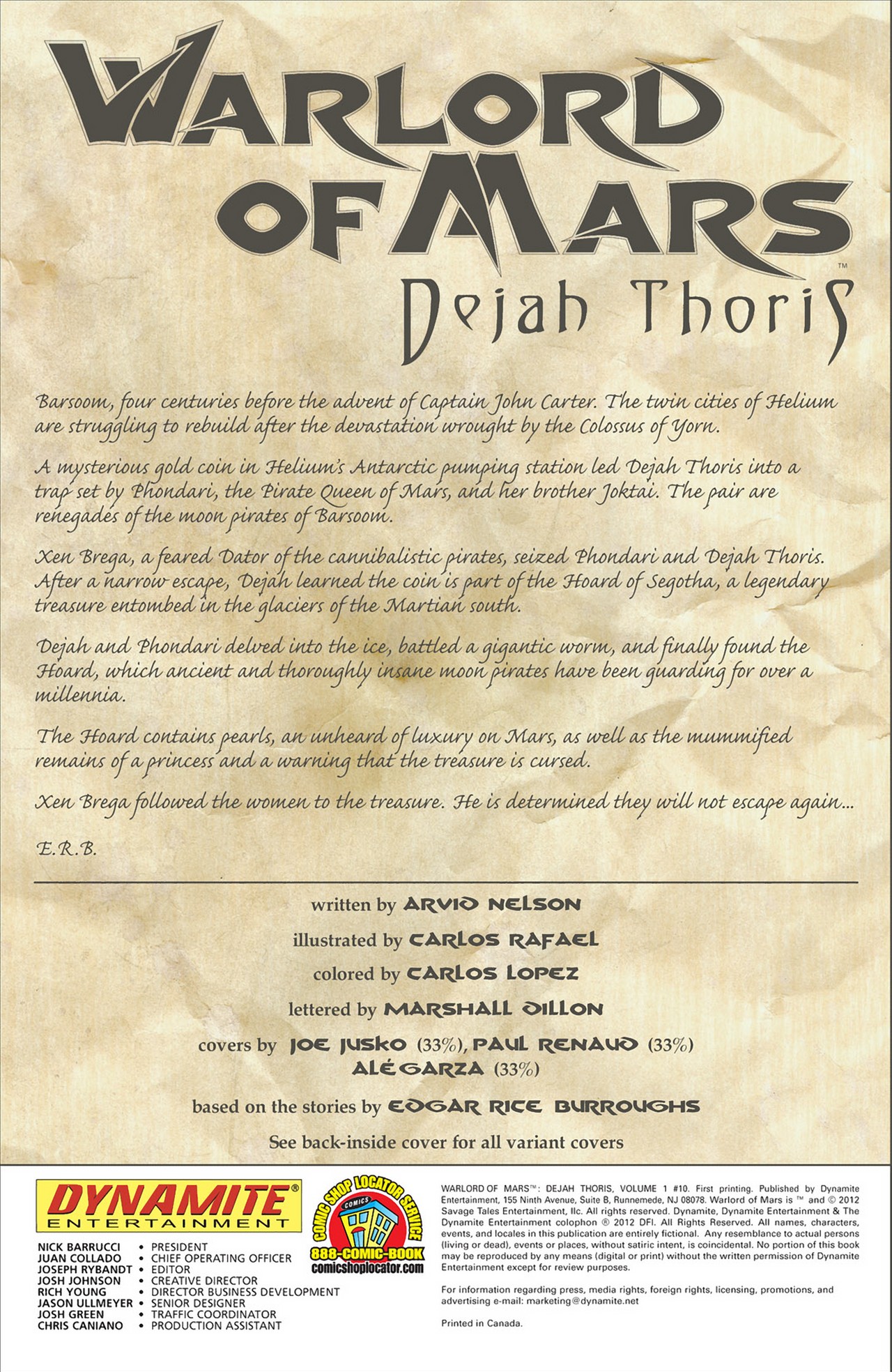 Read online Warlord Of Mars: Dejah Thoris comic -  Issue #10 - 4