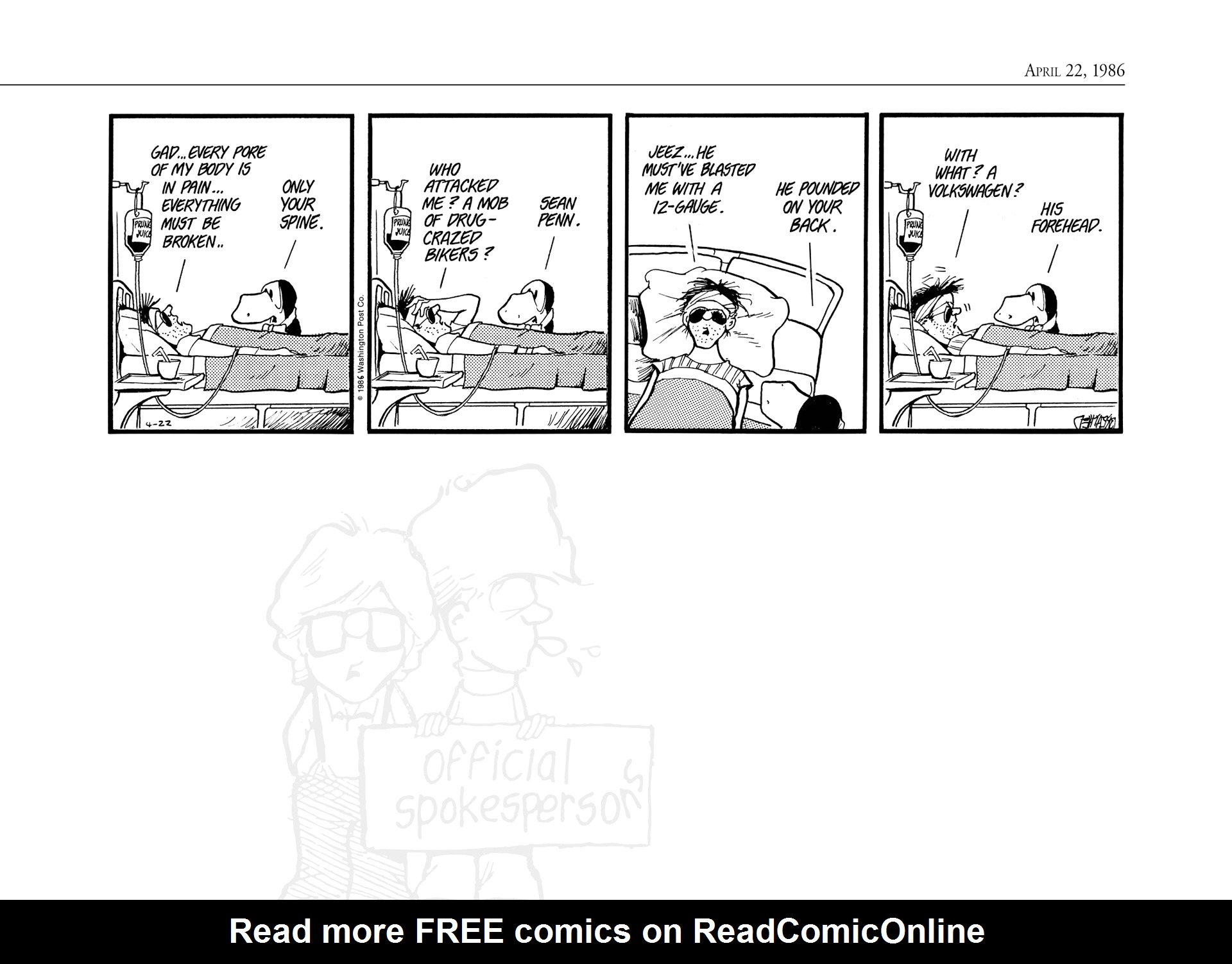 Read online The Bloom County Digital Library comic -  Issue # TPB 6 (Part 1) - 71