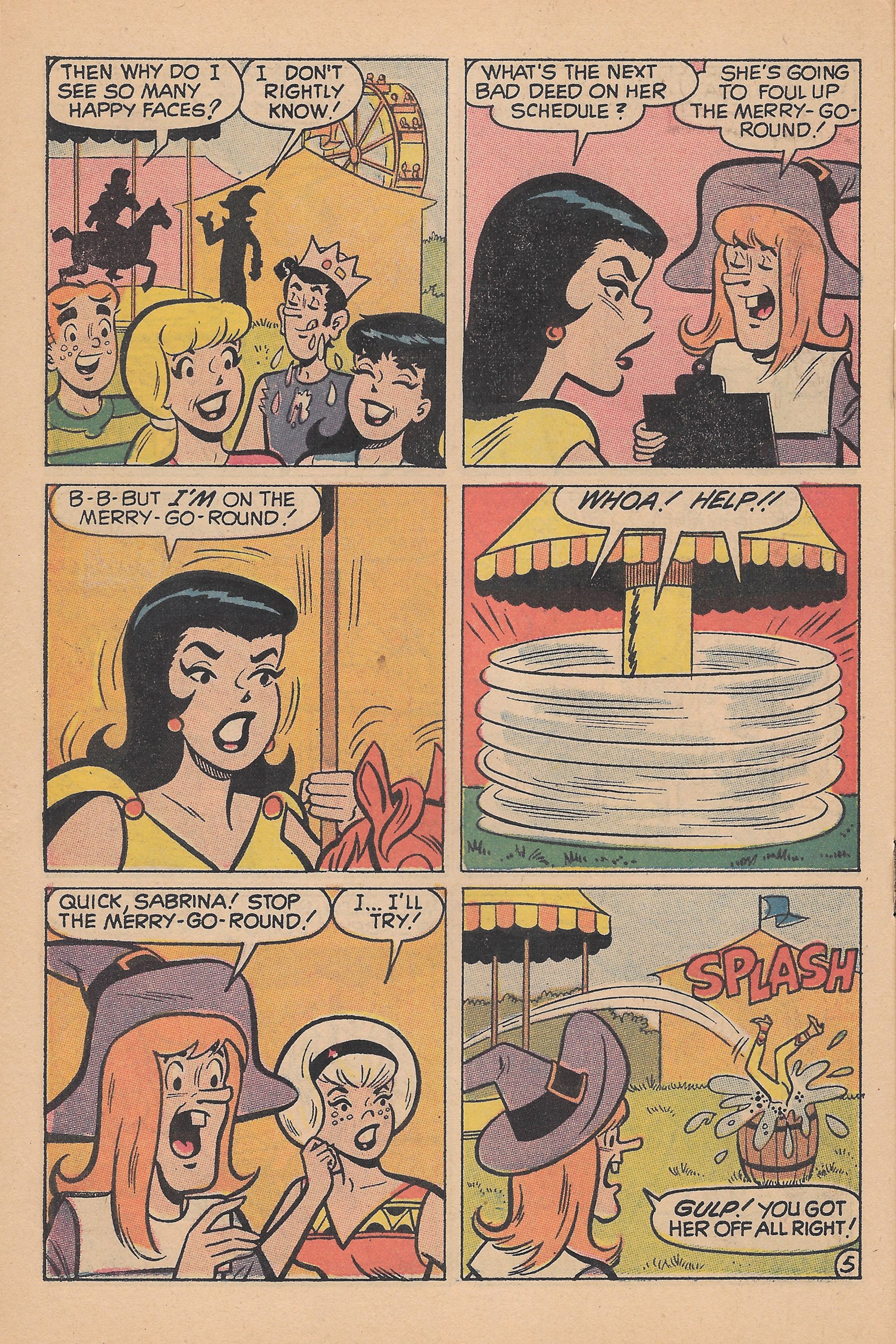 Read online Archie's TV Laugh-Out comic -  Issue #5 - 64