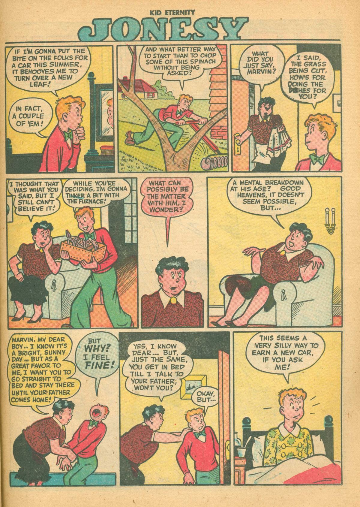 Read online Kid Eternity (1946) comic -  Issue #16 - 23