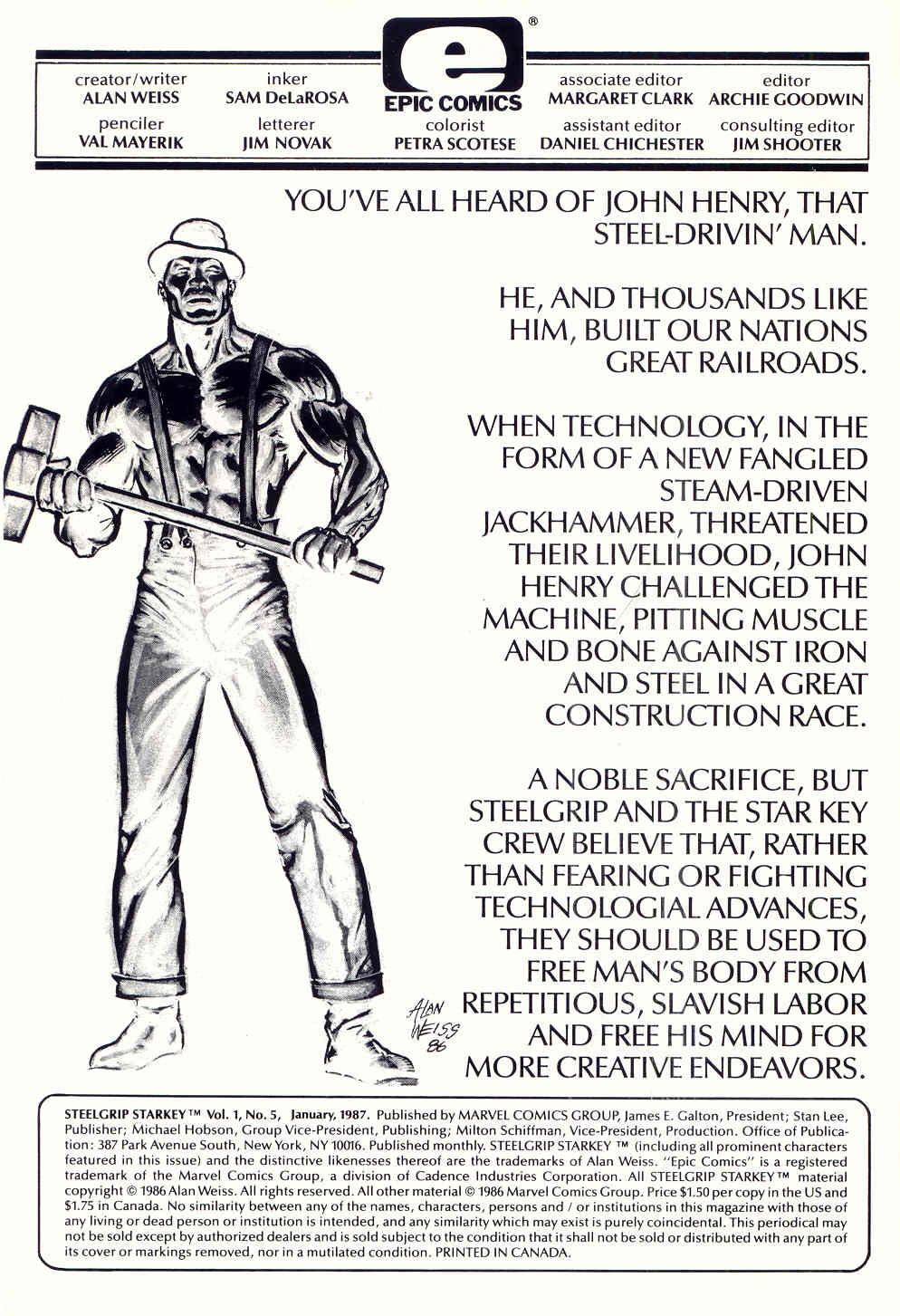 Read online Steelgrip Starkey comic -  Issue #5 - 2