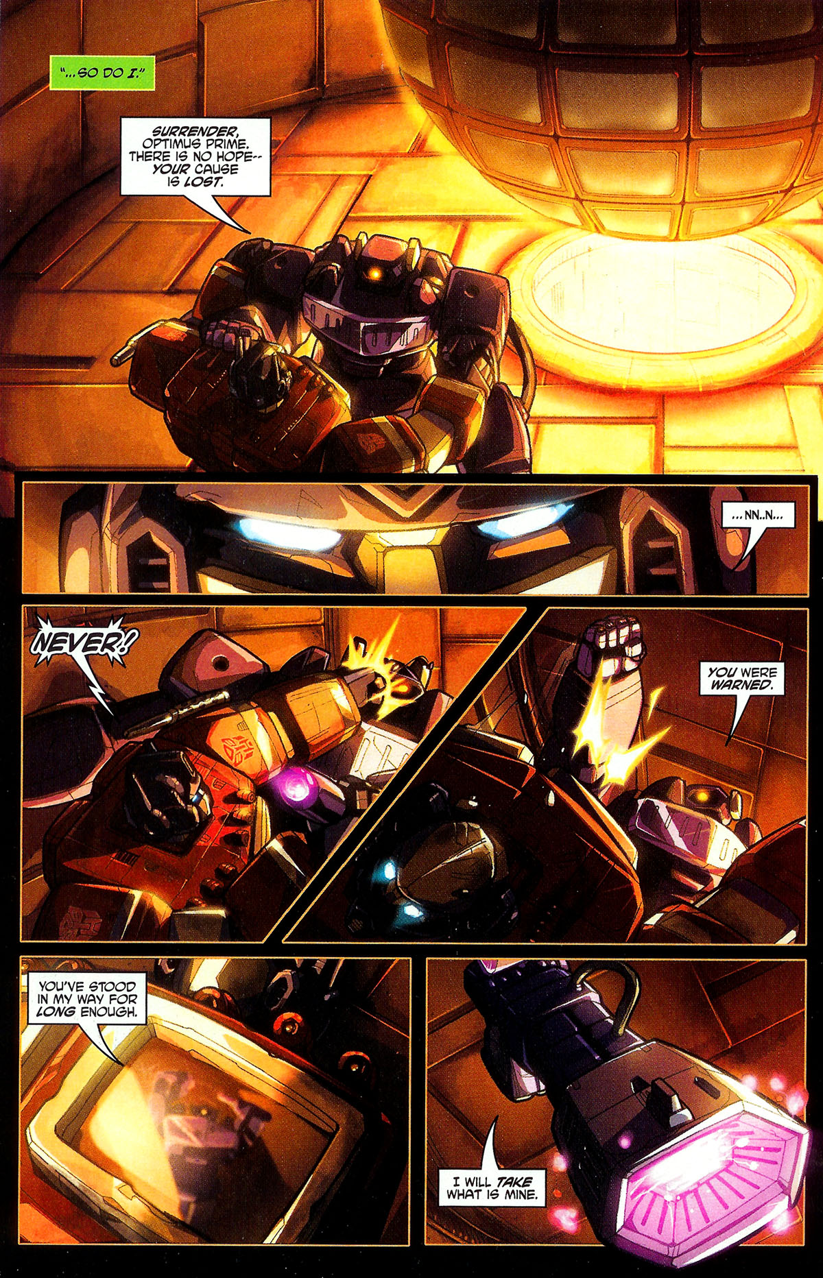 Read online Transformers: Generation 1 (2003) comic -  Issue #5 - 21