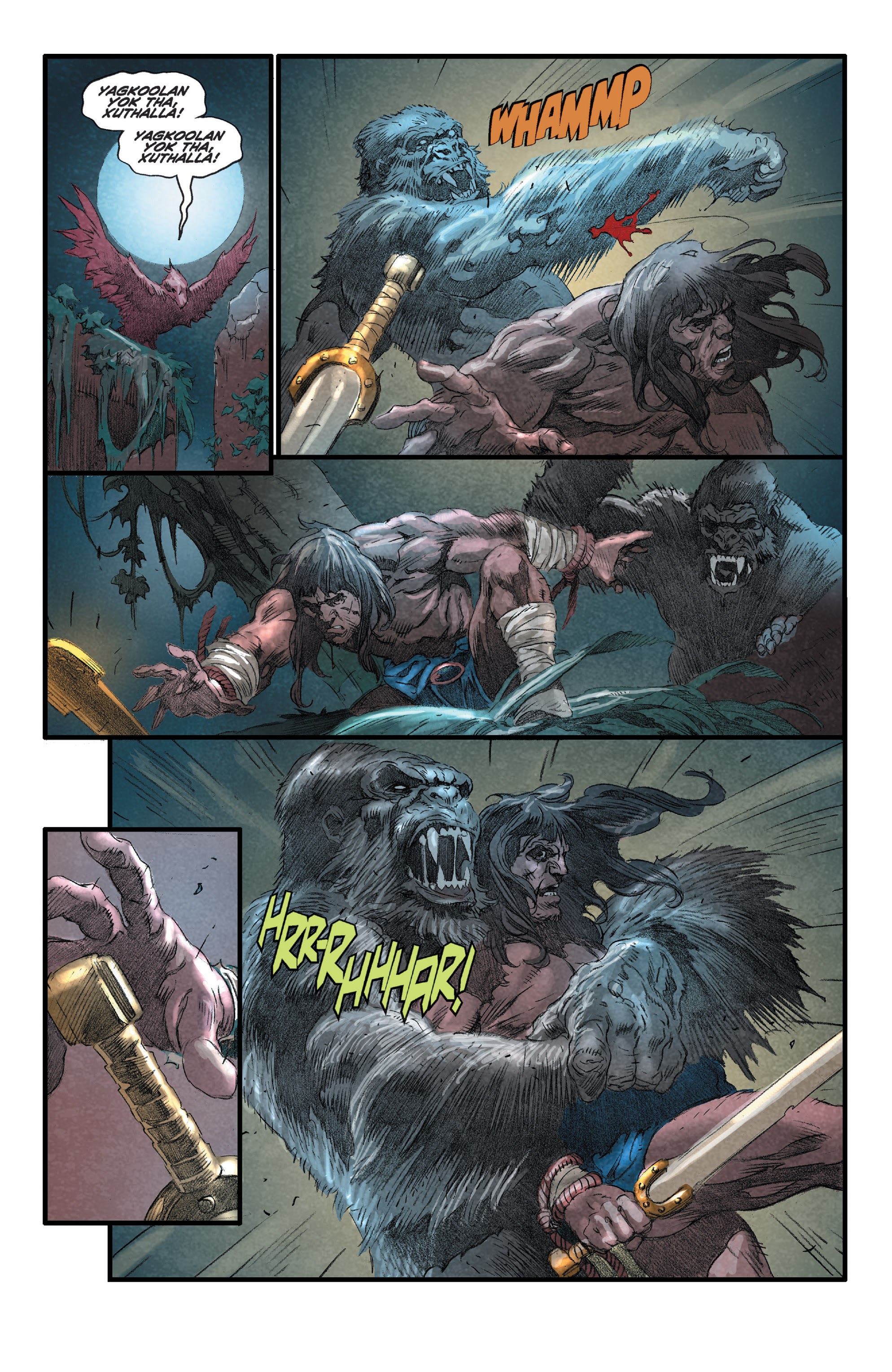 Read online Conan Chronicles Epic Collection comic -  Issue # TPB The Battle of Shamla Pass (Part 4) - 96