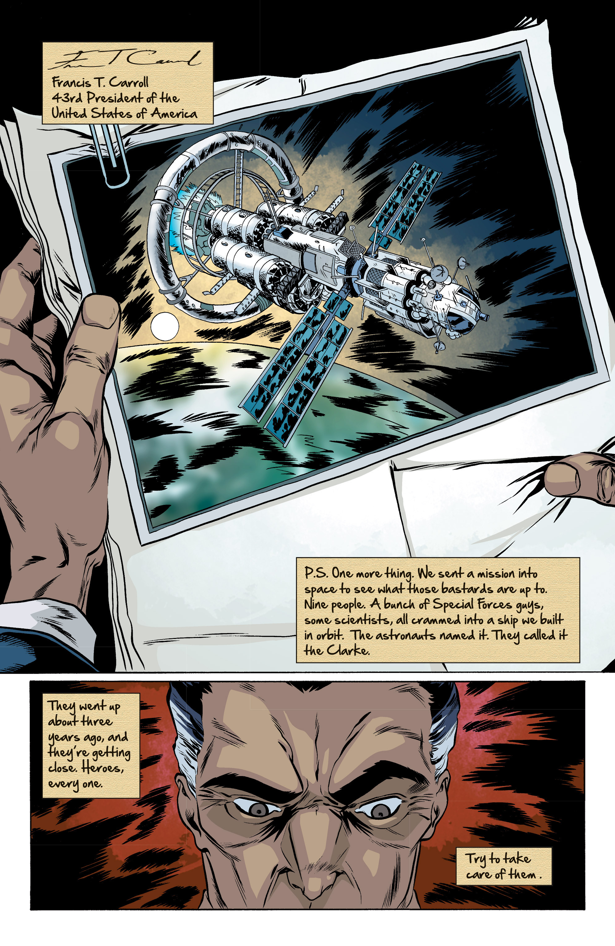 Read online Letter 44 comic -  Issue #1 - 10