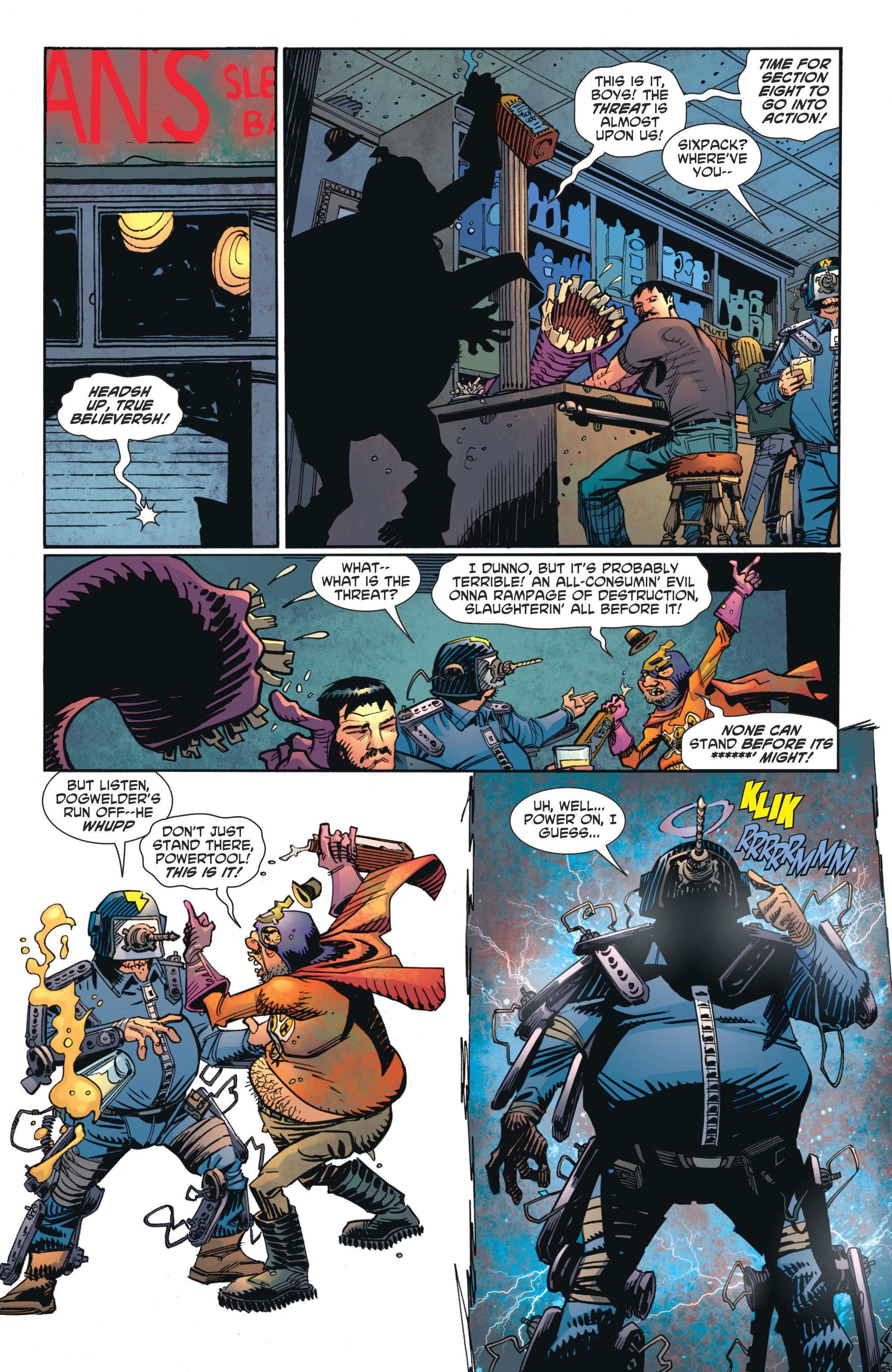 Read online All-Star Section Eight comic -  Issue #6 - 17